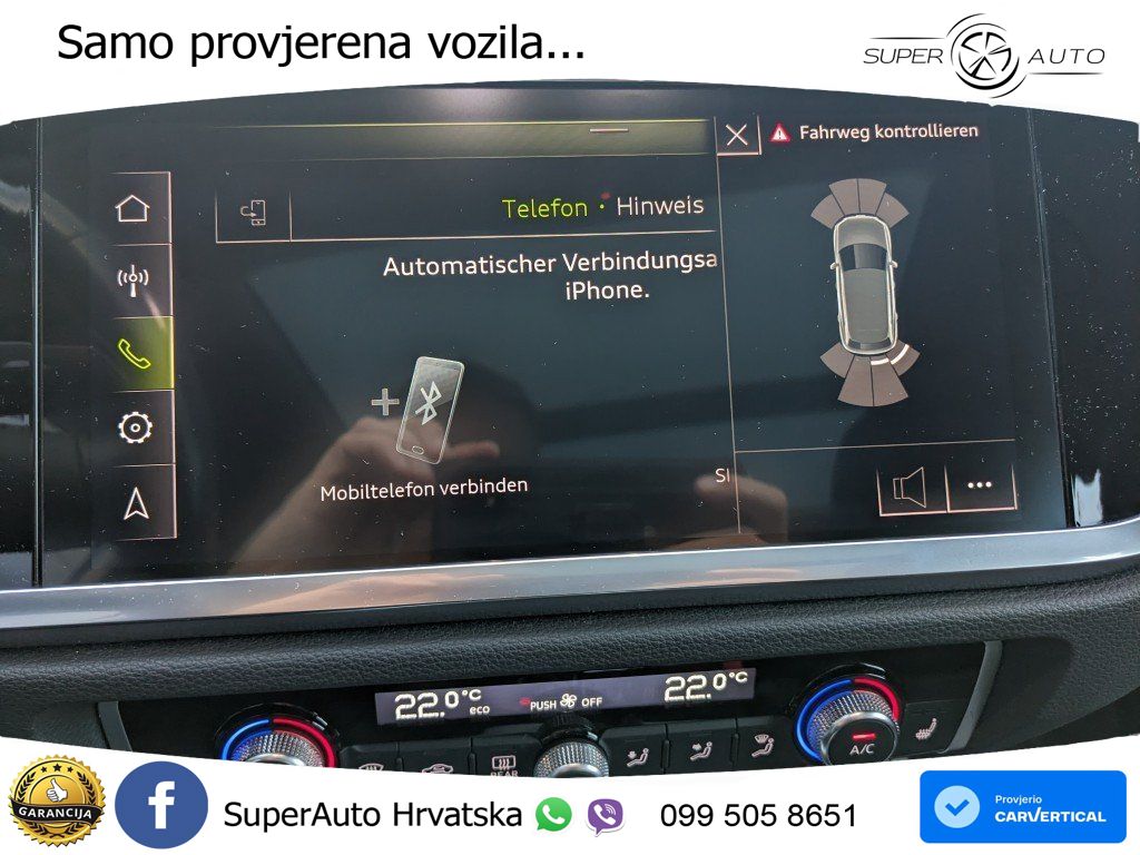 Audi Q3 40 TFSI (190 KS) quattro S tronic advanced LED+GR SJED+ACC