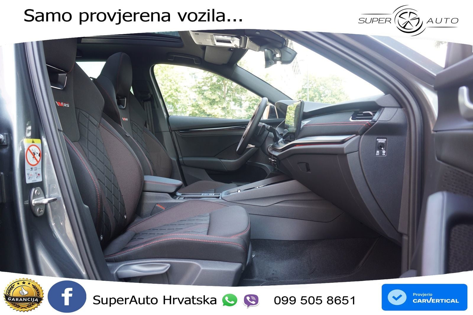 Škoda Octavia Combi RS 2.0 TSI (265 KS) DSG LED+GR SJED+ACC