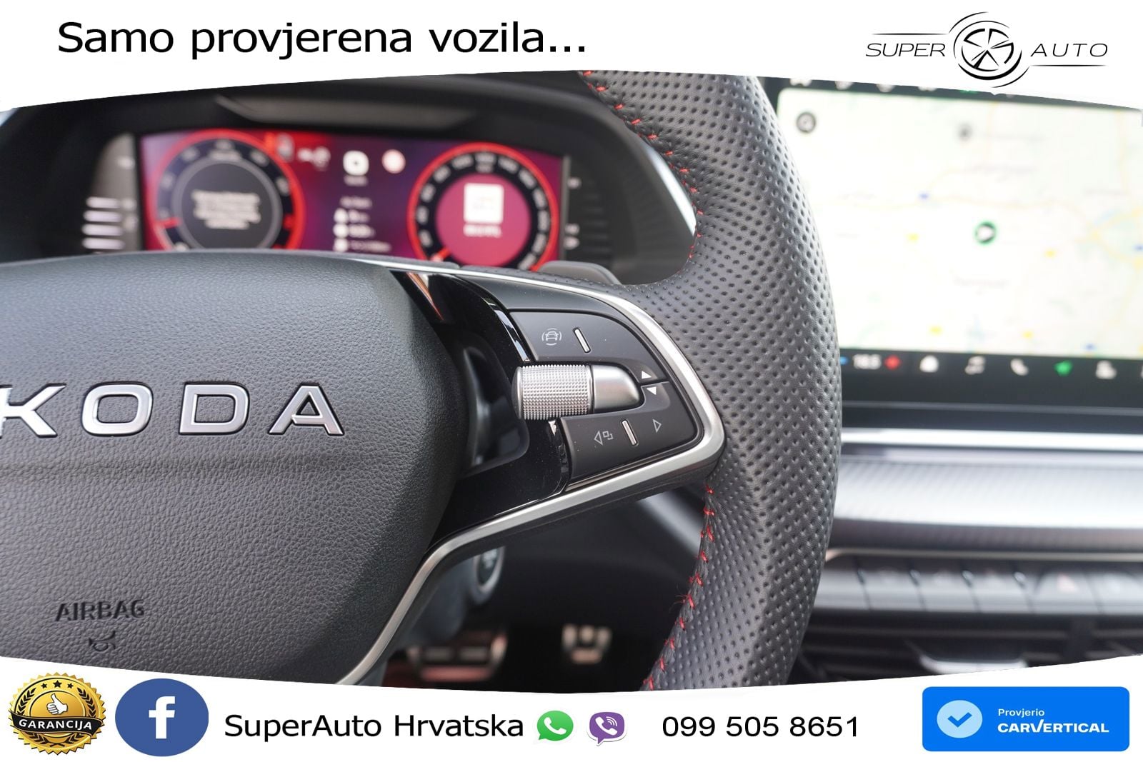 Škoda Octavia Combi RS 2.0 TSI (265 KS) DSG LED+GR SJED+ACC