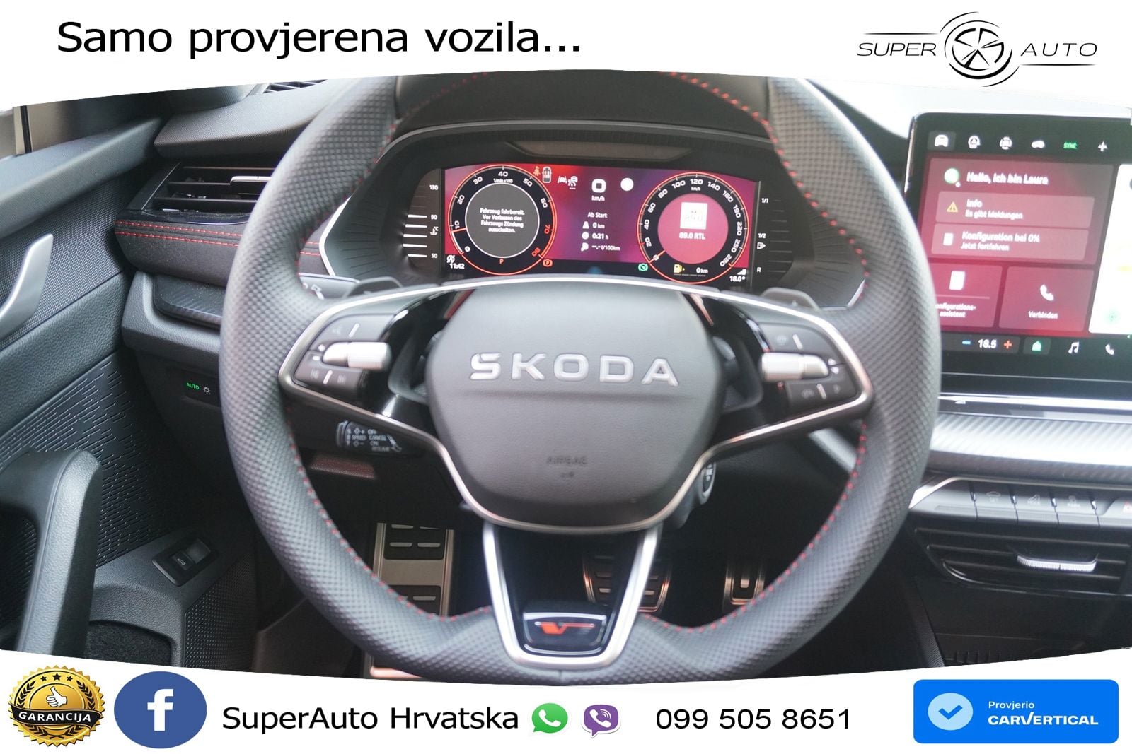 Škoda Octavia Combi RS 2.0 TSI (265 KS) DSG LED+GR SJED+ACC