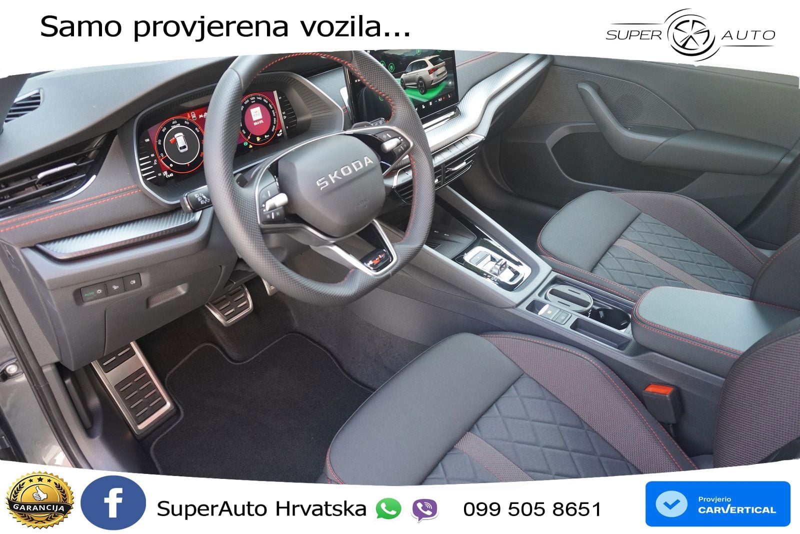 Škoda Octavia Combi RS 2.0 TSI (265 KS) DSG LED+GR SJED+ACC