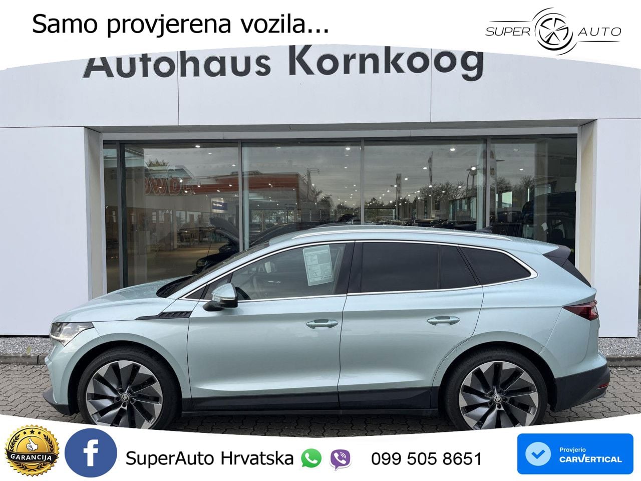 Škoda Enyaq iV 80 82 kWh (204 KS) LED+GR SJED+ACC