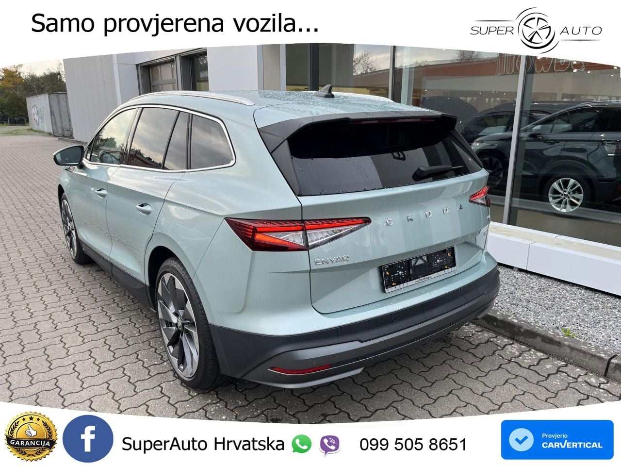 Škoda Enyaq iV 80 82 kWh (204 KS) LED+GR SJED+ACC
