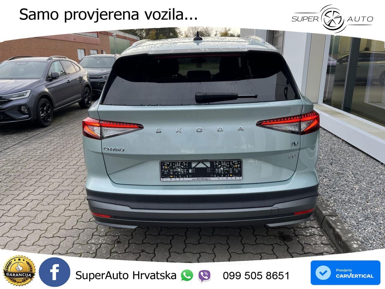 Škoda Enyaq iV 80 82 kWh (204 KS) LED+GR SJED+ACC