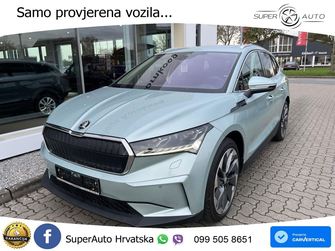 Škoda Enyaq iV 80 82 kWh (204 KS) LED+GR SJED+ACC