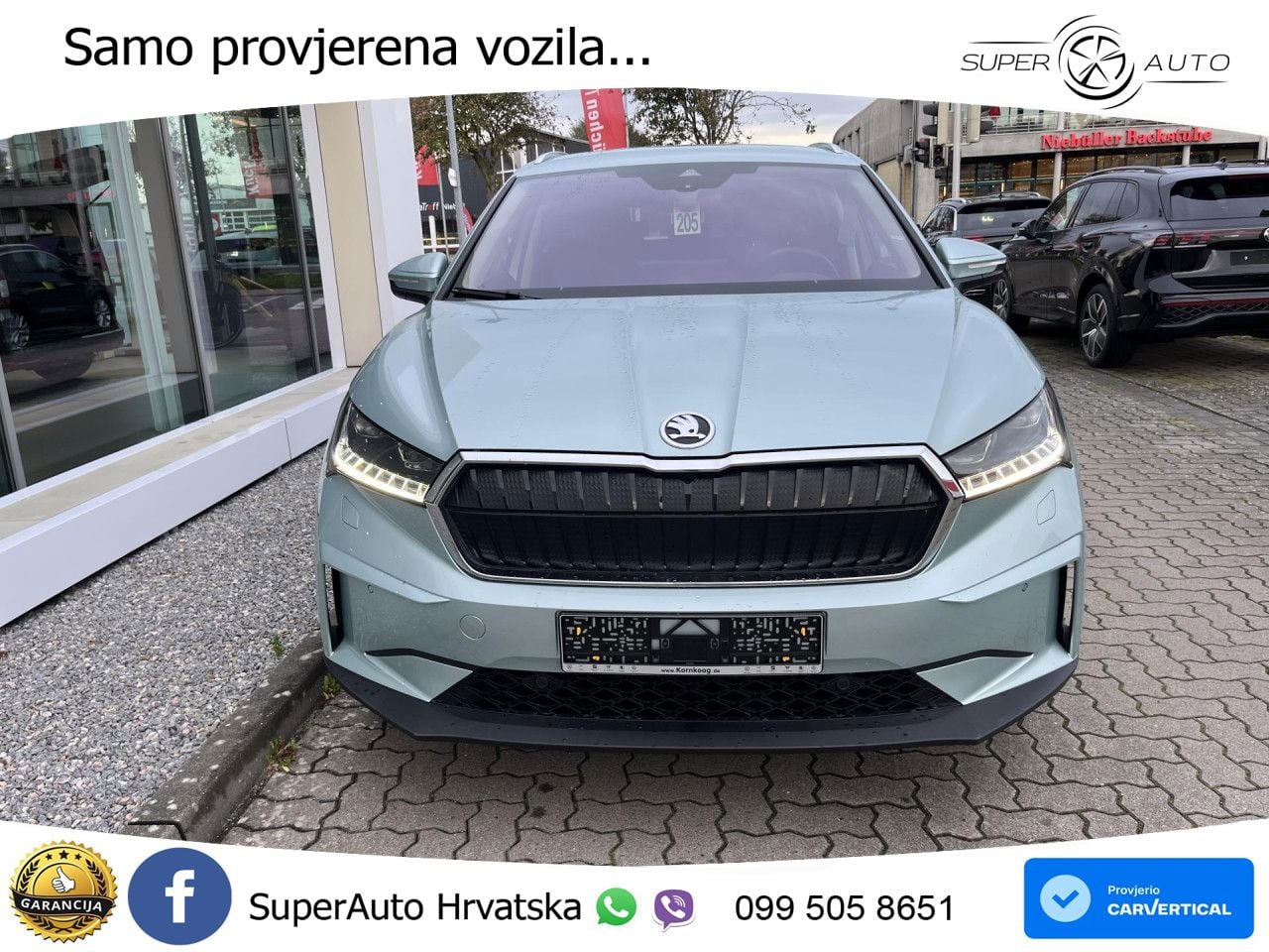 Škoda Enyaq iV 80 82 kWh (204 KS) LED+GR SJED+ACC