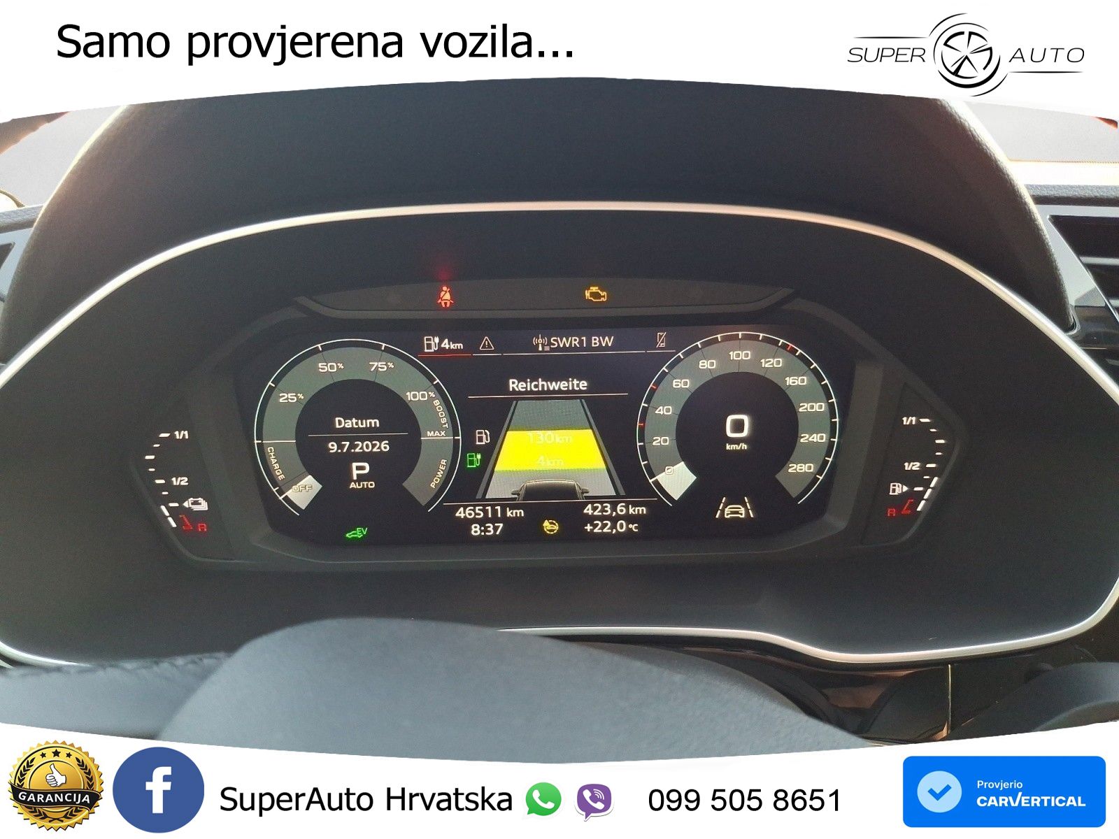 Audi Q3 45 TFSIe (245 KS) S tronic S line
