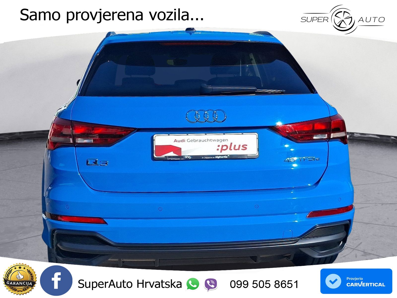 Audi Q3 45 TFSIe (245 KS) S tronic S line