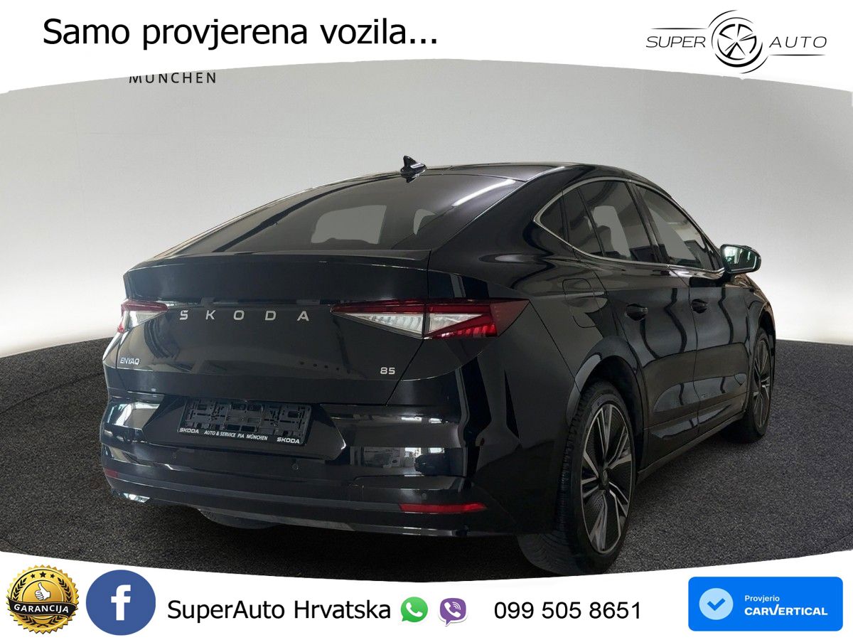 Škoda Enyaq Coupe iV 85 82 kWh (286 KS) LED+GR SJED+ACC