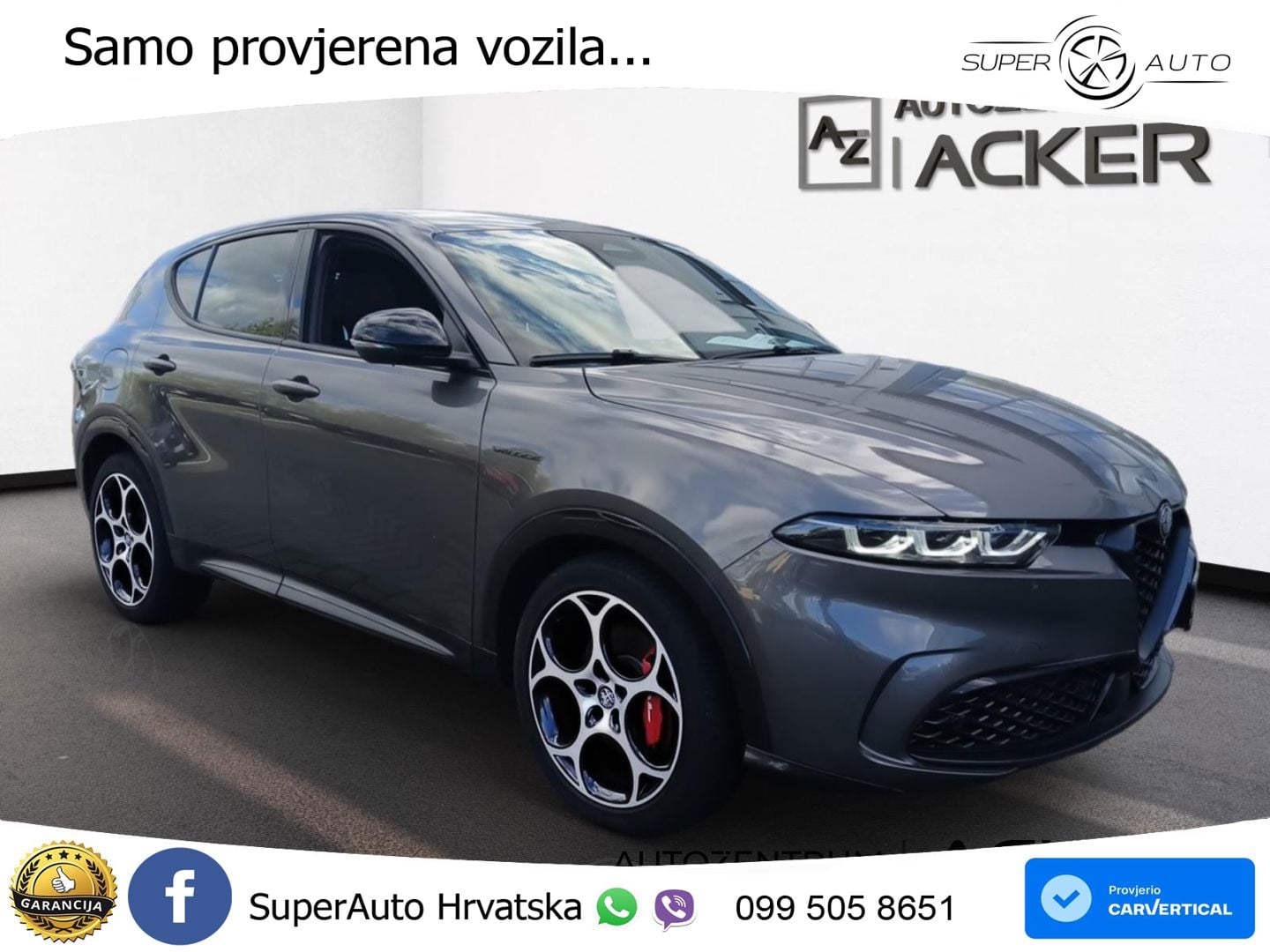 Alfa Romeo Tonale 1.5 VGT (160 KS) 48V-Hybrid TCT MATRIX+GR SJED+KAM