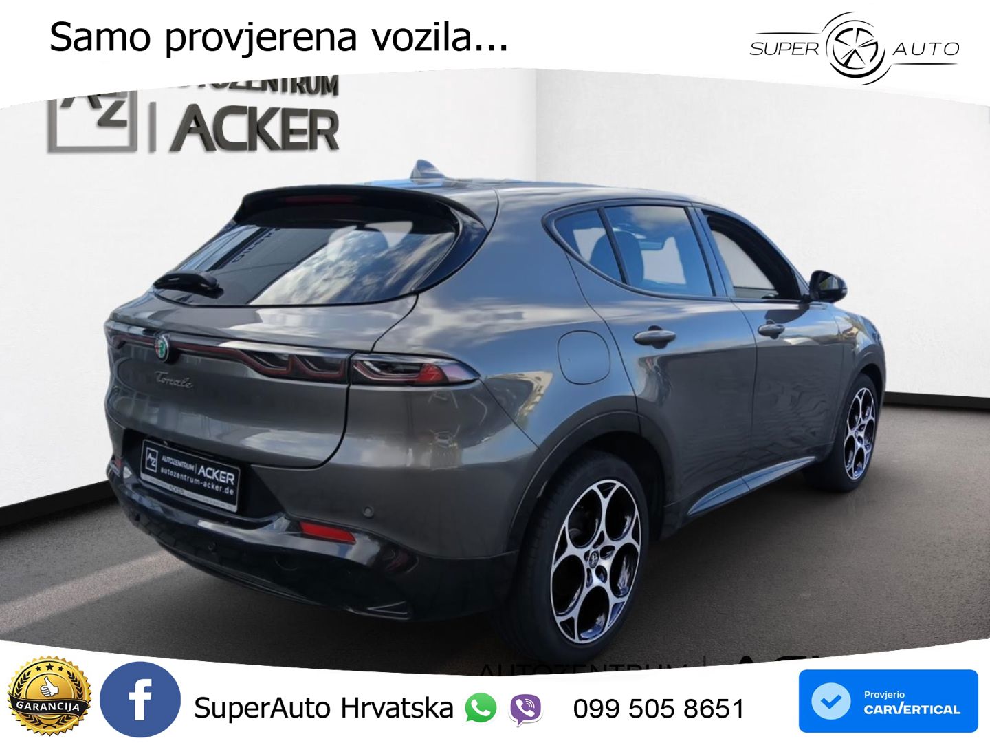 Alfa Romeo Tonale 1.5 VGT (160 KS) 48V-Hybrid TCT MATRIX+GR SJED+KAM