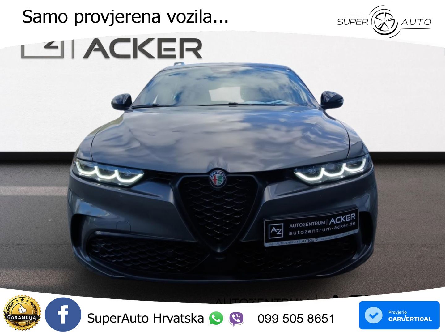 Alfa Romeo Tonale 1.5 VGT (160 KS) 48V-Hybrid TCT MATRIX+GR SJED+KAM