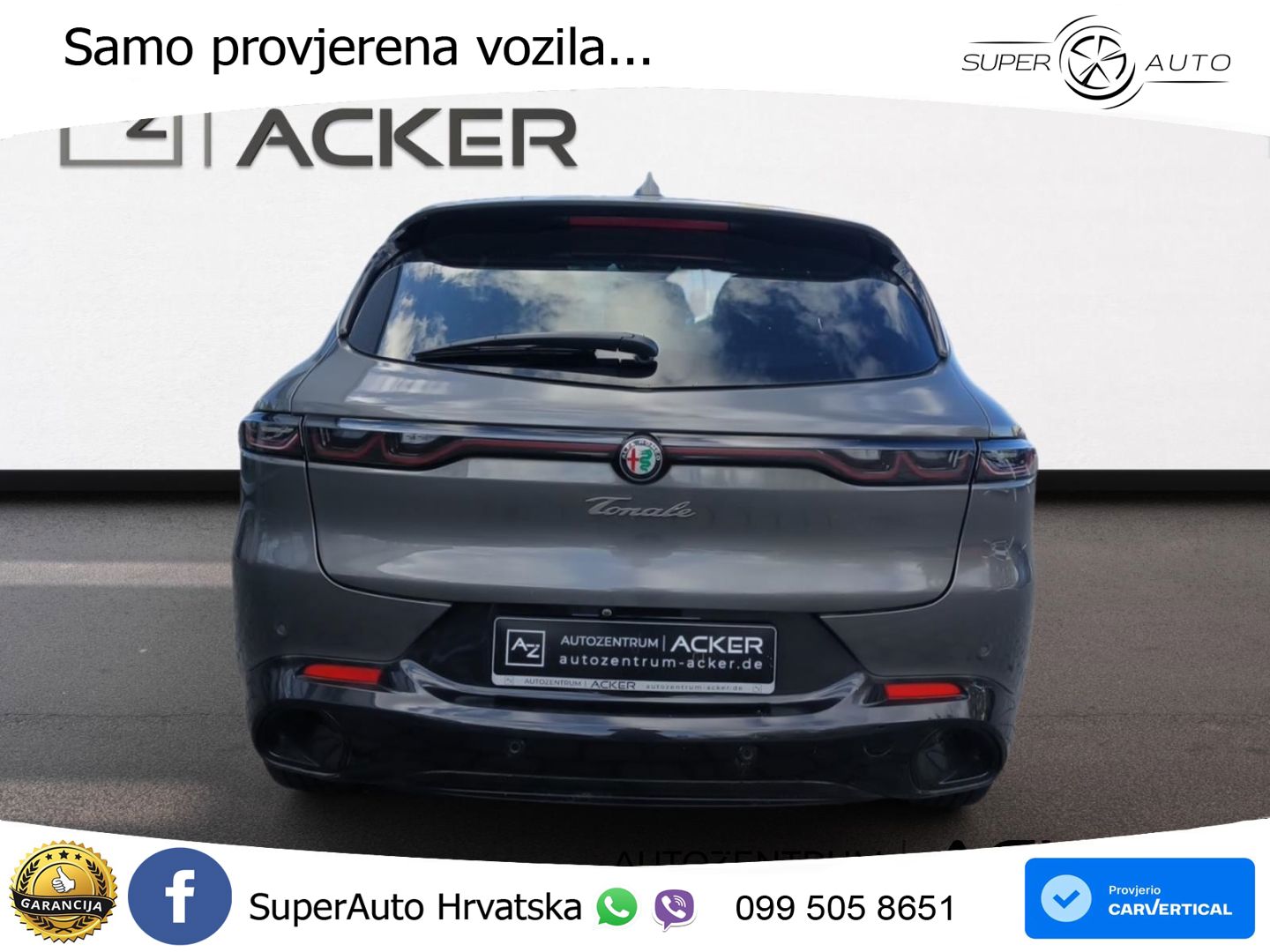 Alfa Romeo Tonale 1.5 VGT (160 KS) 48V-Hybrid TCT MATRIX+GR SJED+KAM