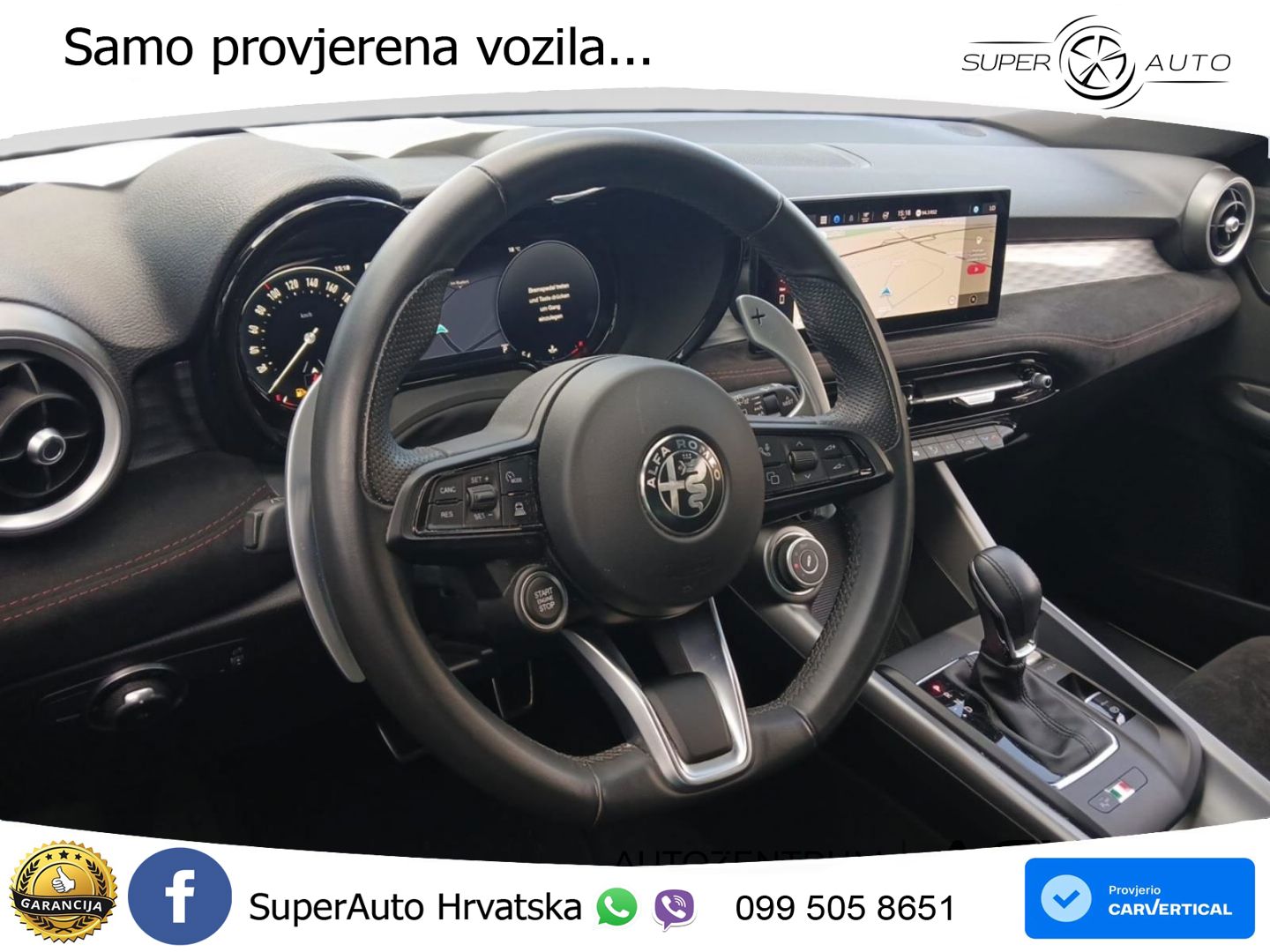 Alfa Romeo Tonale 1.5 VGT (160 KS) 48V-Hybrid TCT MATRIX+GR SJED+KAM