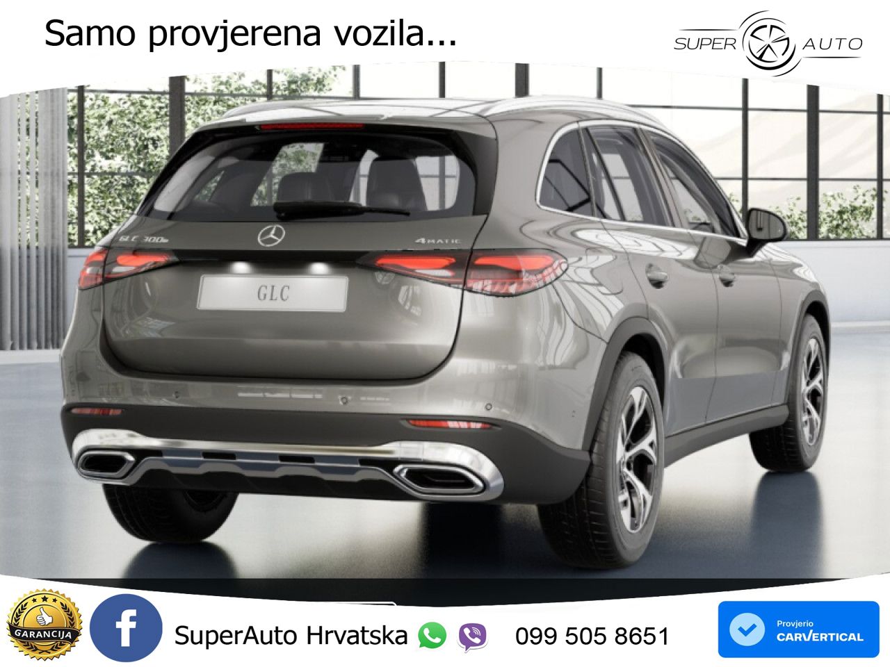 Mercedes GLC 300e (313 KS) 4MATIC 9G-TRONIC Avantgarde LED+GR SJED+ACC