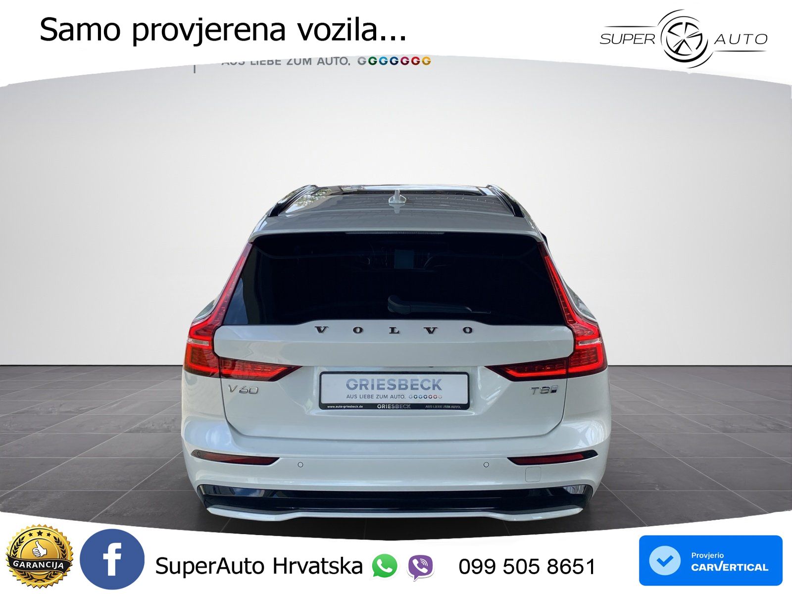 Volvo V60 2.0 T8 AWD Geartronic LED+GR SJED+ACC