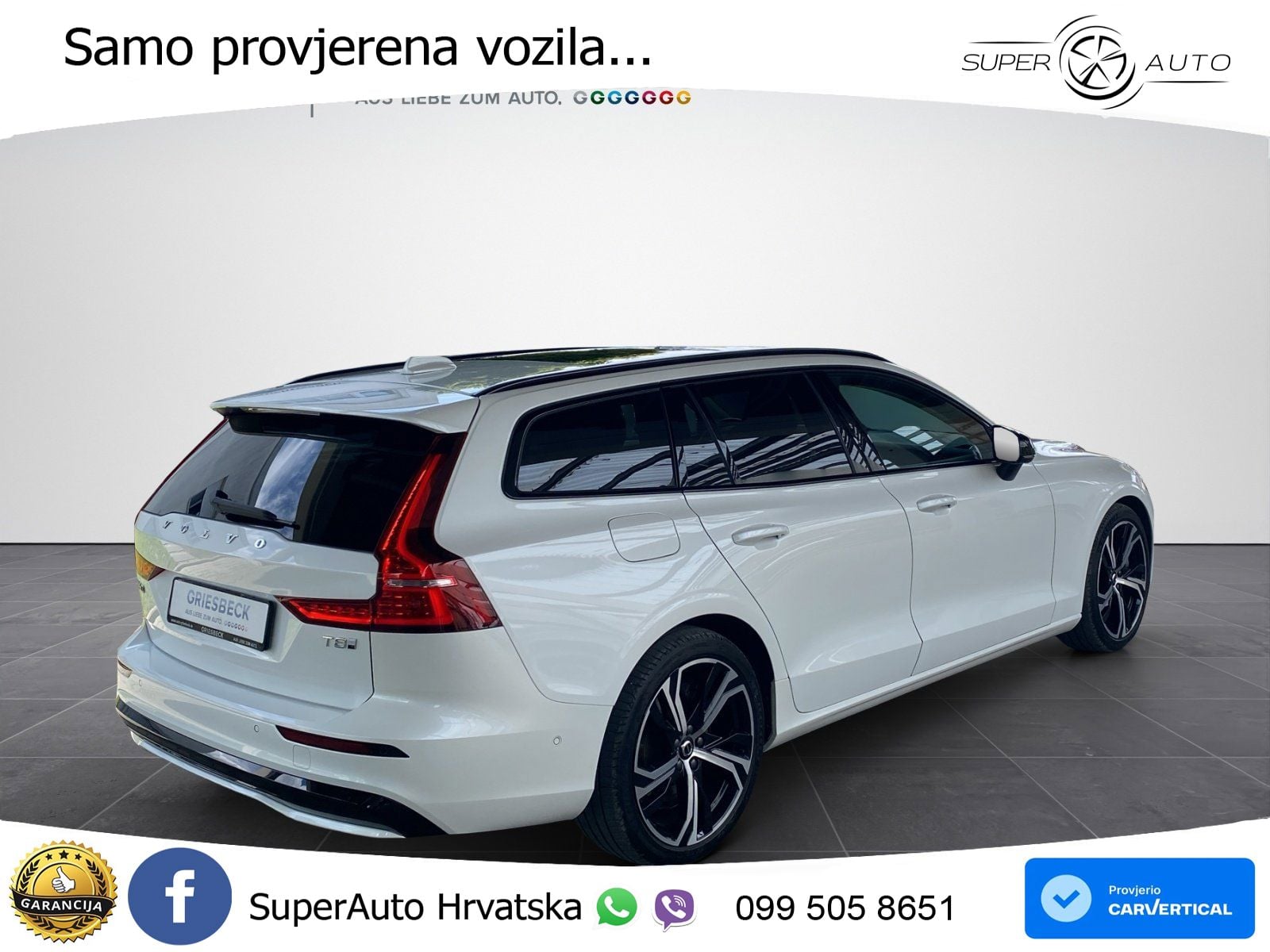 Volvo V60 2.0 T8 AWD Geartronic LED+GR SJED+ACC