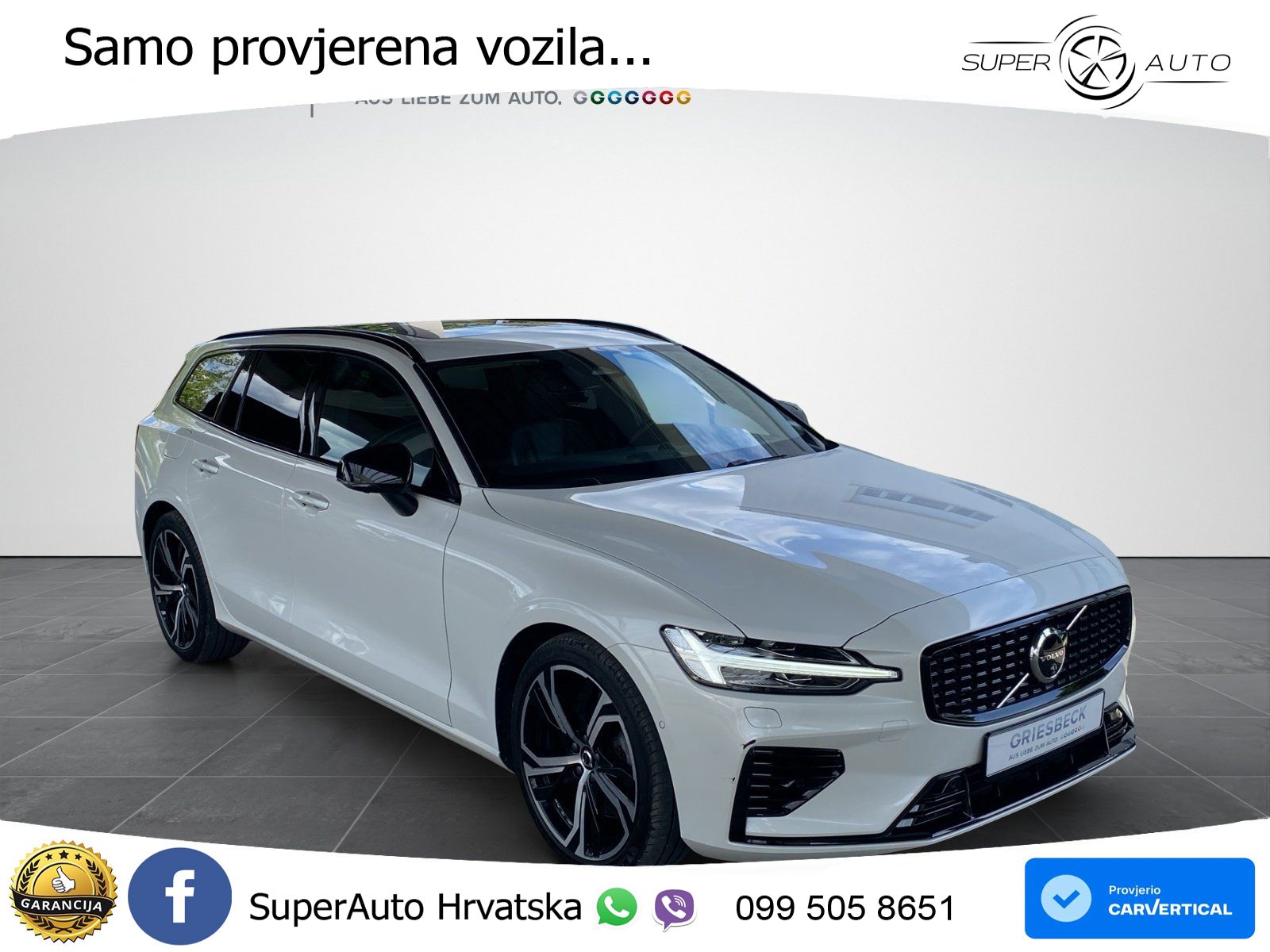Volvo V60 2.0 T8 AWD Geartronic LED+GR SJED+ACC