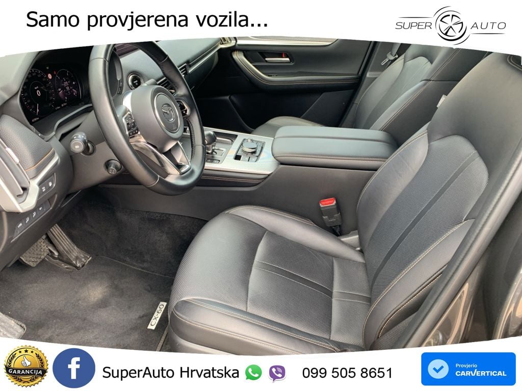 Mazda CX-60 2.5 e-Skyactiv (328 KS) AWD Automatic LED+GR SJED+ACC
