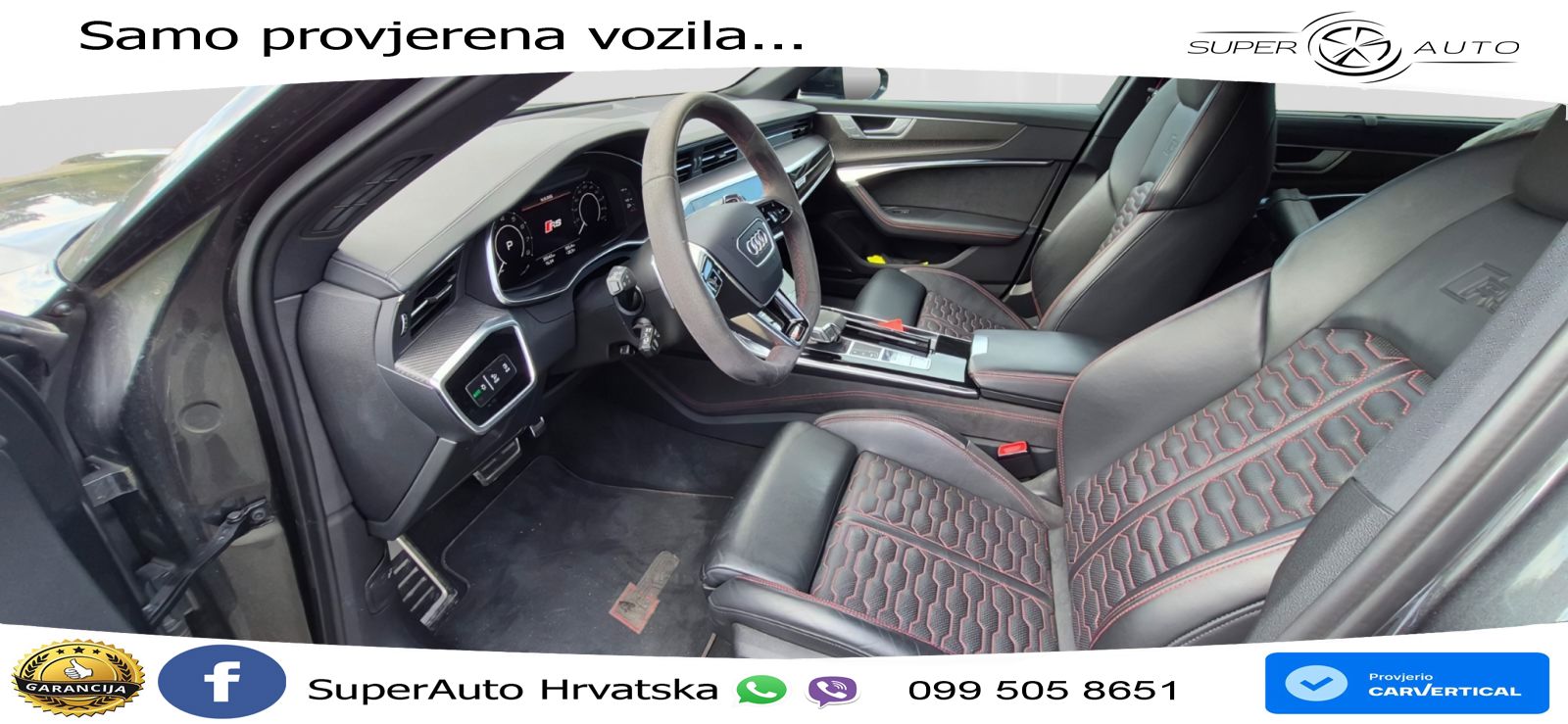 Audi RS6 Avant 4.0 TFSI V8 (600 KS) quattro Tiptronic Kuka LED+GR SJED+ACC