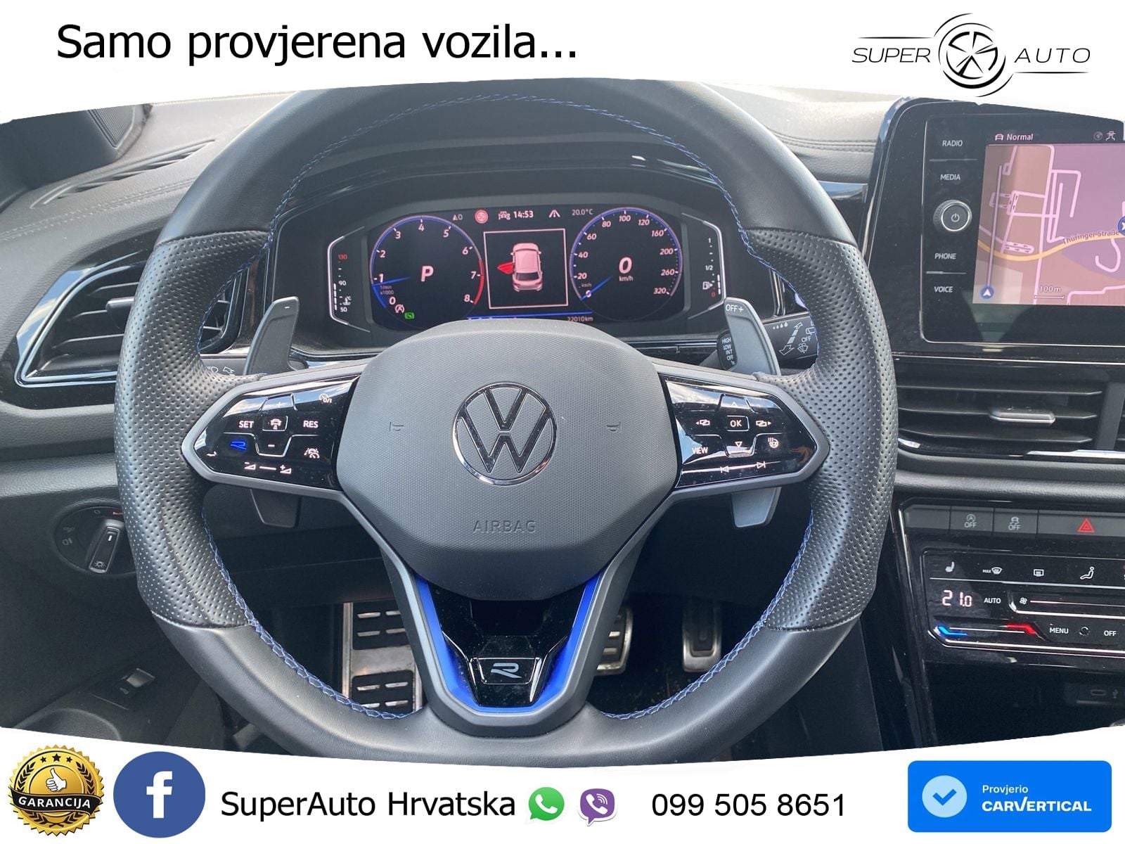 Volkswagen T-Roc R 2.0 TSI (300 KS) OPF 4M DSG LED+GR SJED+ACC