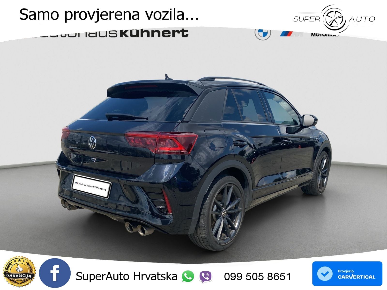 Volkswagen T-Roc R 2.0 TSI (300 KS) OPF 4M DSG LED+GR SJED+ACC