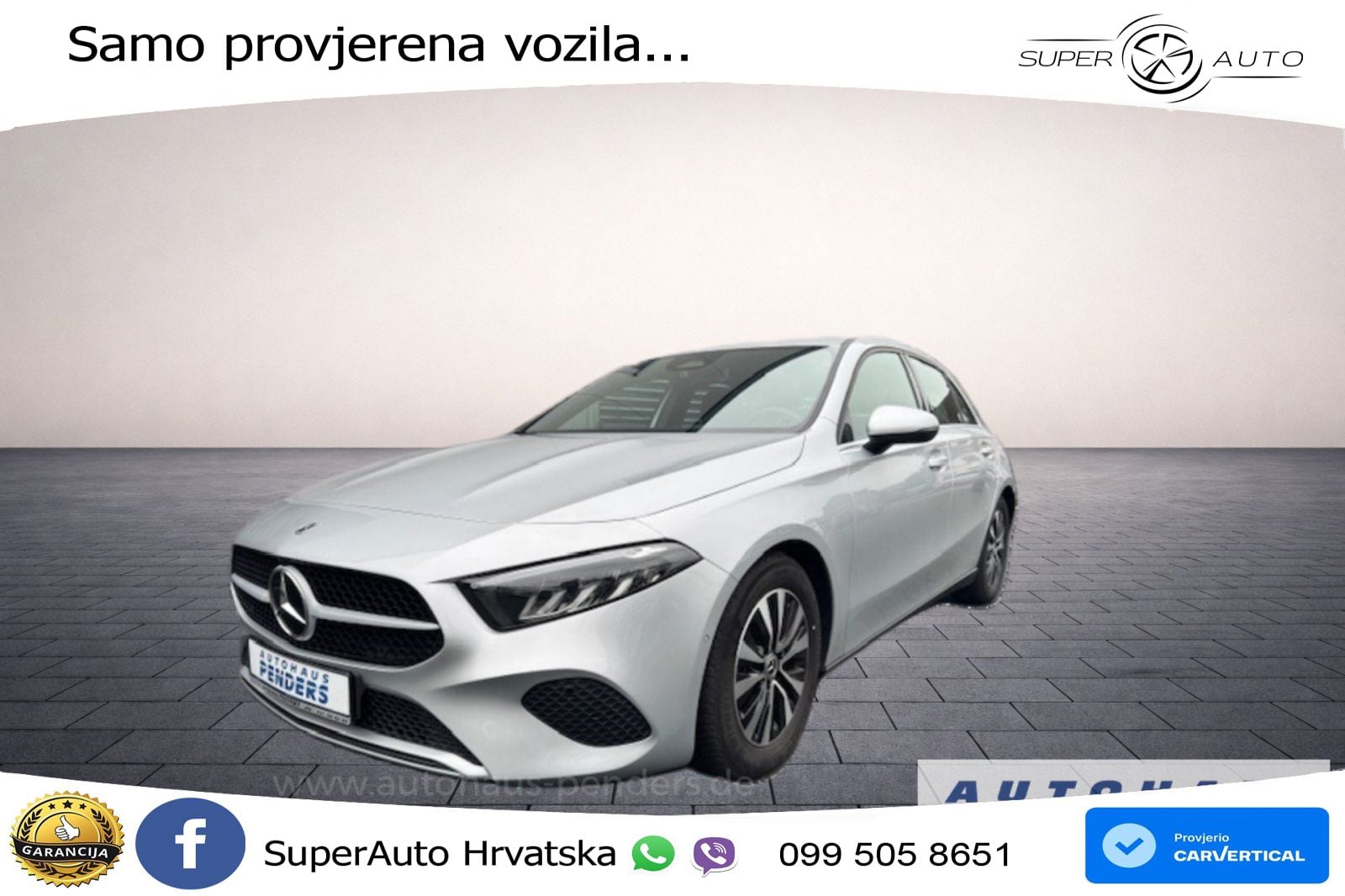 Mercedes-Benz A 200 7G-DCT LED+GR SJED+ACC