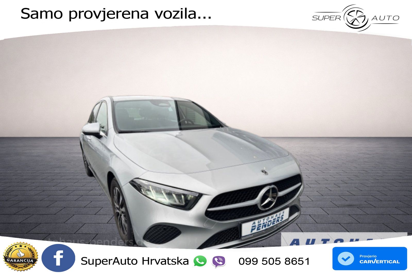 Mercedes-Benz A 200 7G-DCT LED+GR SJED+ACC