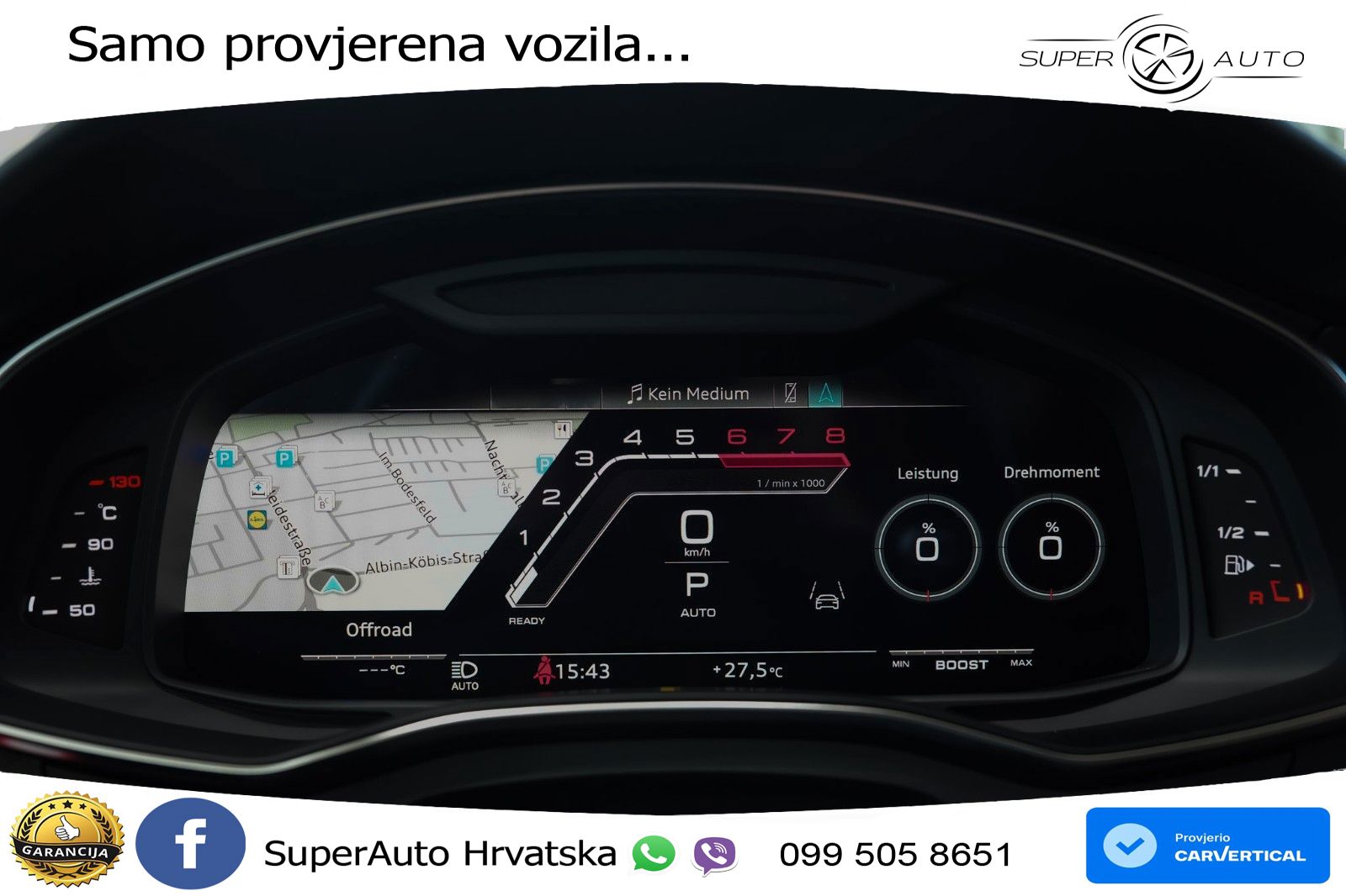 Audi RS6 Avant 4.0 TFSI V8 performance (630 KS)  quattro tiptronic LED+GR SJED+ACC