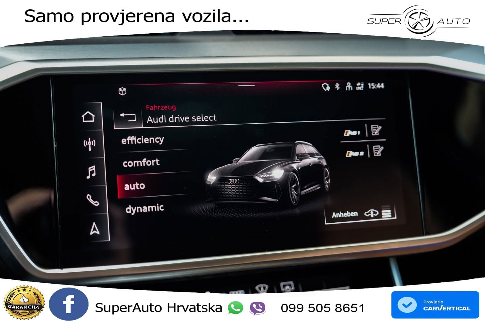 Audi RS6 Avant 4.0 TFSI V8 performance (630 KS)  quattro tiptronic LED+GR SJED+ACC