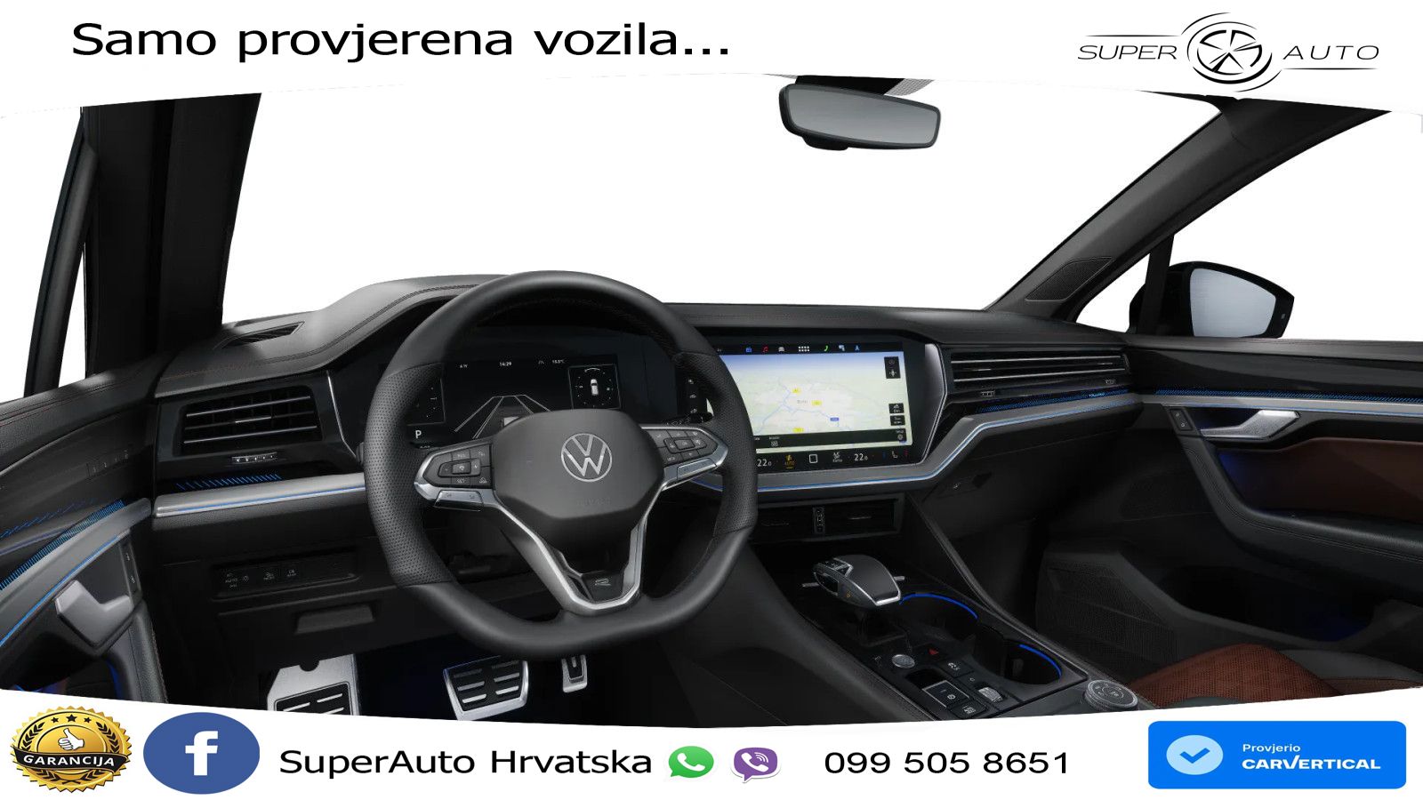 Volkswagen Touareg 3.0 V6 TDI (286 KS) 4MOTION Tiptronic ZRAČNI+ACC+GR SJED+KAM