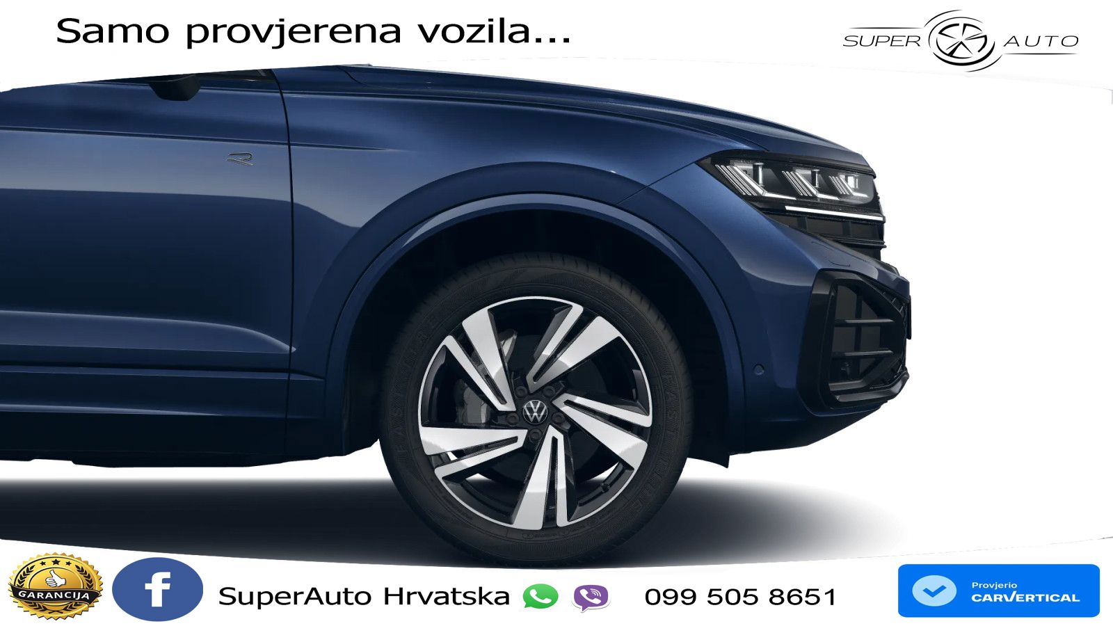Volkswagen Touareg 3.0 V6 TDI (286 KS) 4MOTION Tiptronic ZRAČNI+ACC+GR SJED+KAM