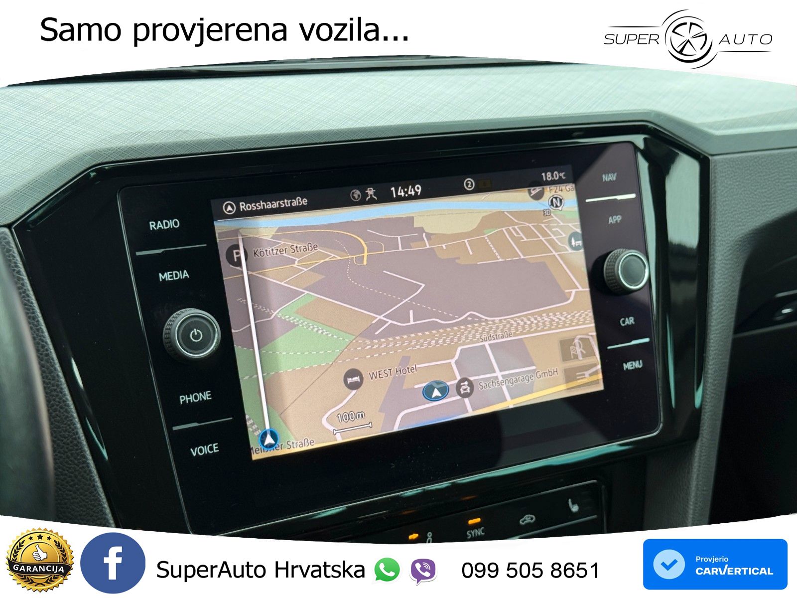 Volkswagen Passat Variant 2.0 TDI (122 KS) DSG Business LED+GR SJED+ACC