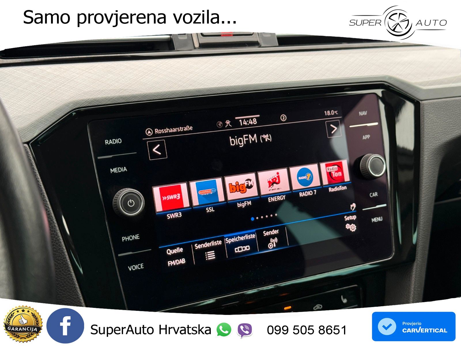 Volkswagen Passat Variant 2.0 TDI (122 KS) DSG Business LED+GR SJED+ACC