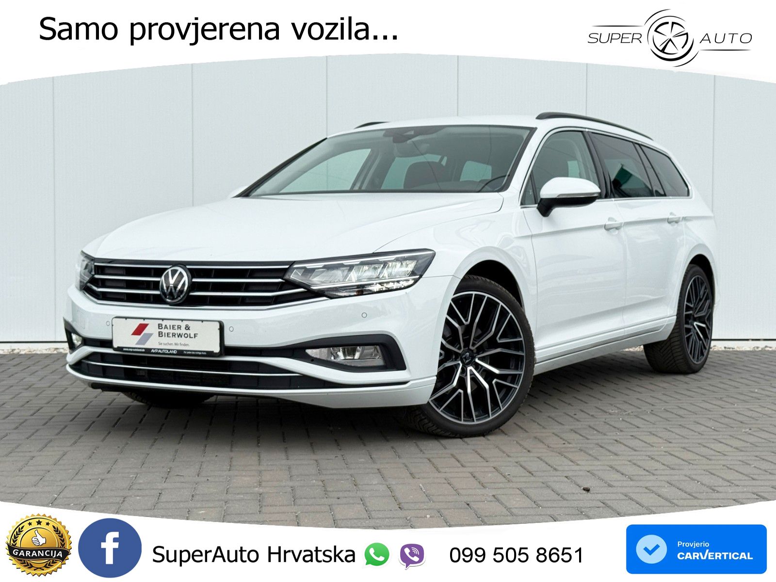 Volkswagen Passat Variant 2.0 TDI (122 KS) DSG Business LED+GR SJED+ACC