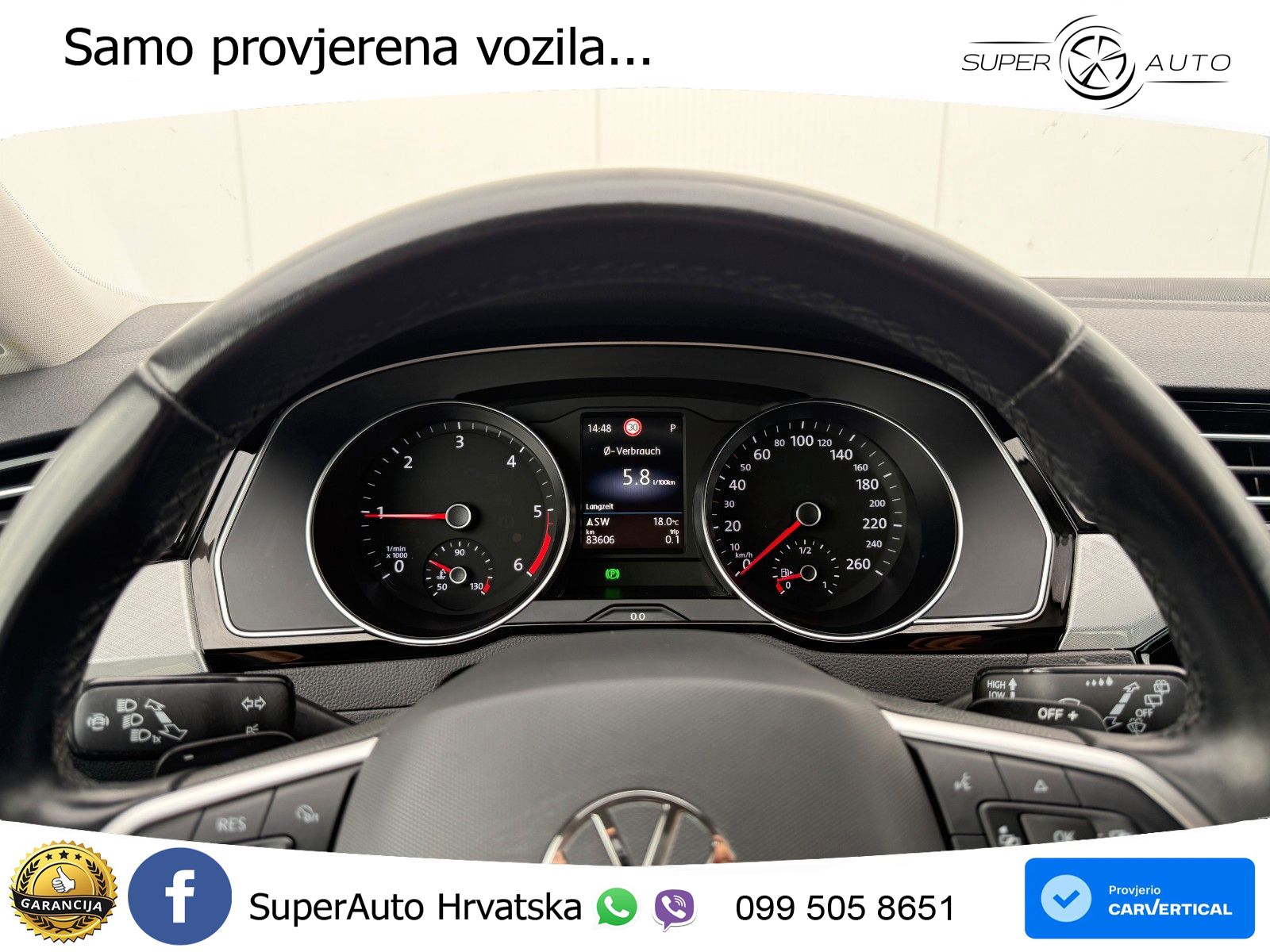 Volkswagen Passat Variant 2.0 TDI (122 KS) DSG Business LED+GR SJED+ACC