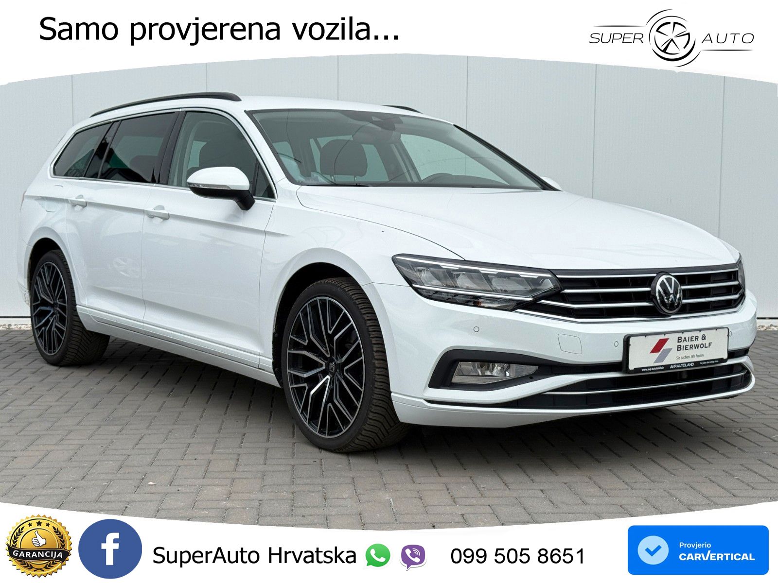 Volkswagen Passat Variant 2.0 TDI (122 KS) DSG Business LED+GR SJED+ACC