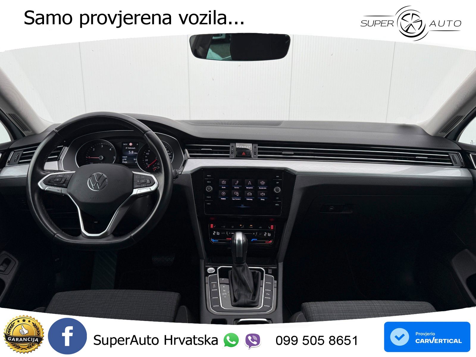 Volkswagen Passat Variant 2.0 TDI (122 KS) DSG Business LED+GR SJED+ACC