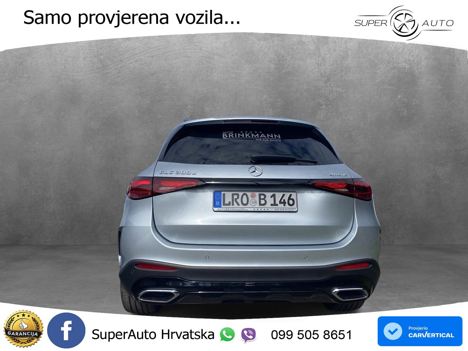 Mercedes GLC 300d (269 KS) 4MATIC 9G-TRONIC AMG LED+GR SJED+ACC