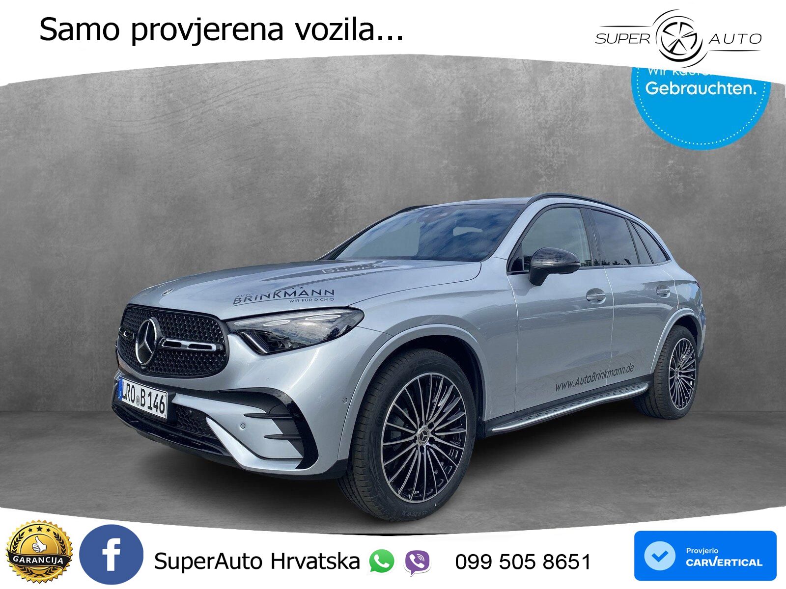 Mercedes GLC 300d (269 KS) 4MATIC 9G-TRONIC AMG LED+GR SJED+ACC