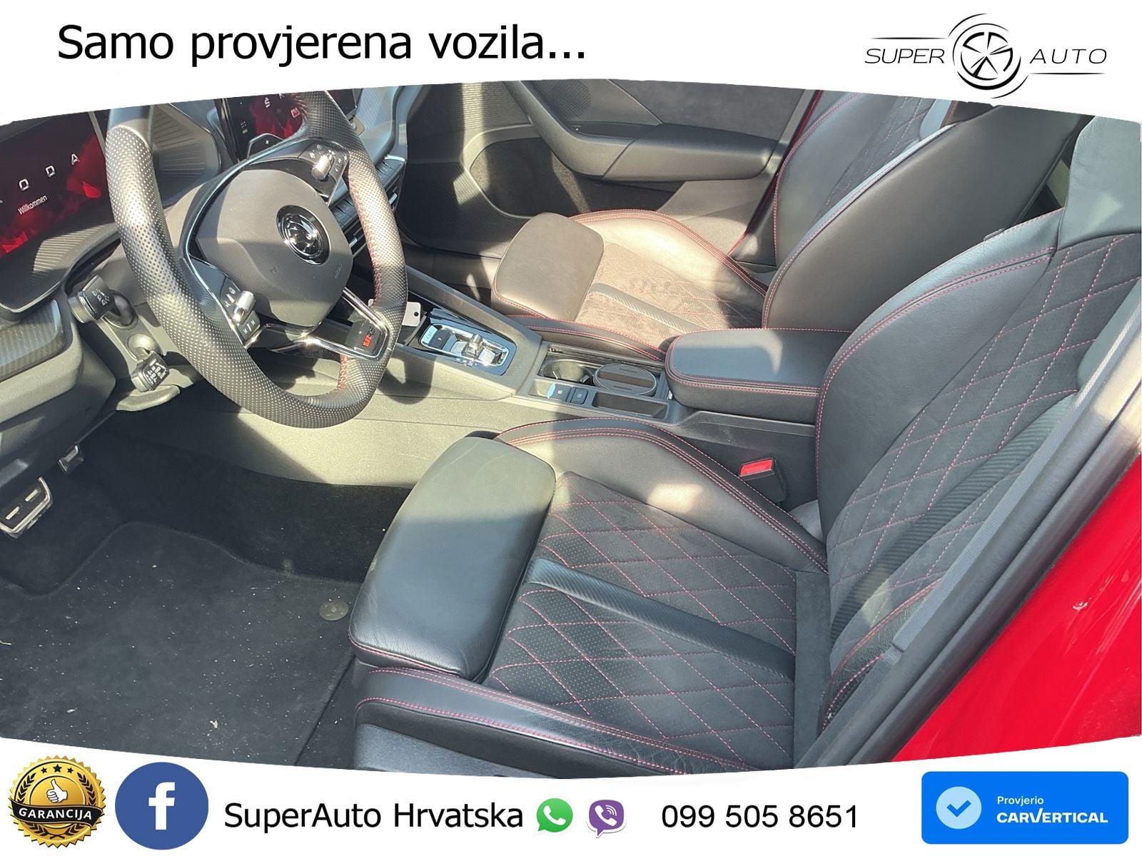 Škoda Octavia Combi RS 2.0 TDI (200 KS) 4x4 DSG LED+GR SJED+ACC