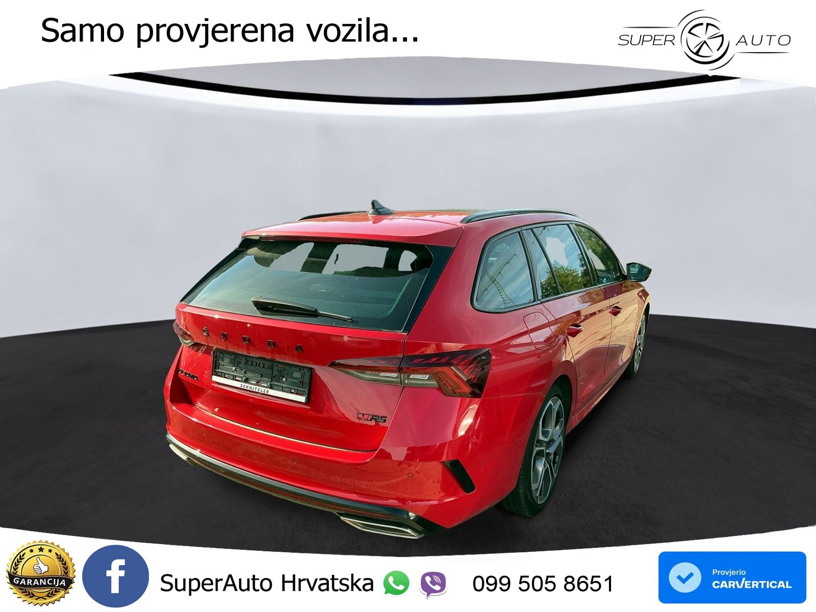Škoda Octavia Combi RS 2.0 TDI (200 KS) 4x4 DSG LED+GR SJED+ACC