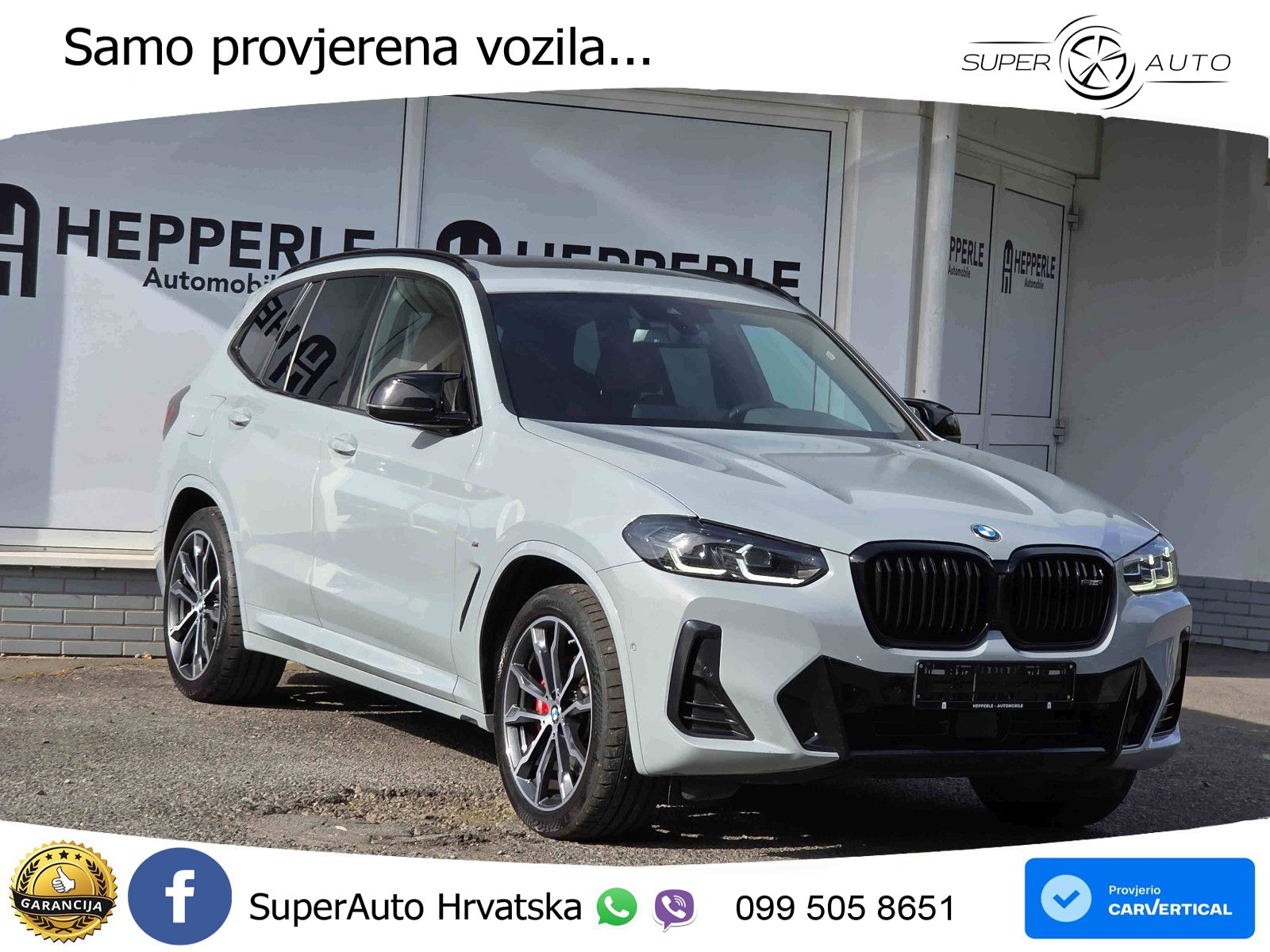 BMW X3 M40i xDrive Steptronic LED+GR SJED+ACC