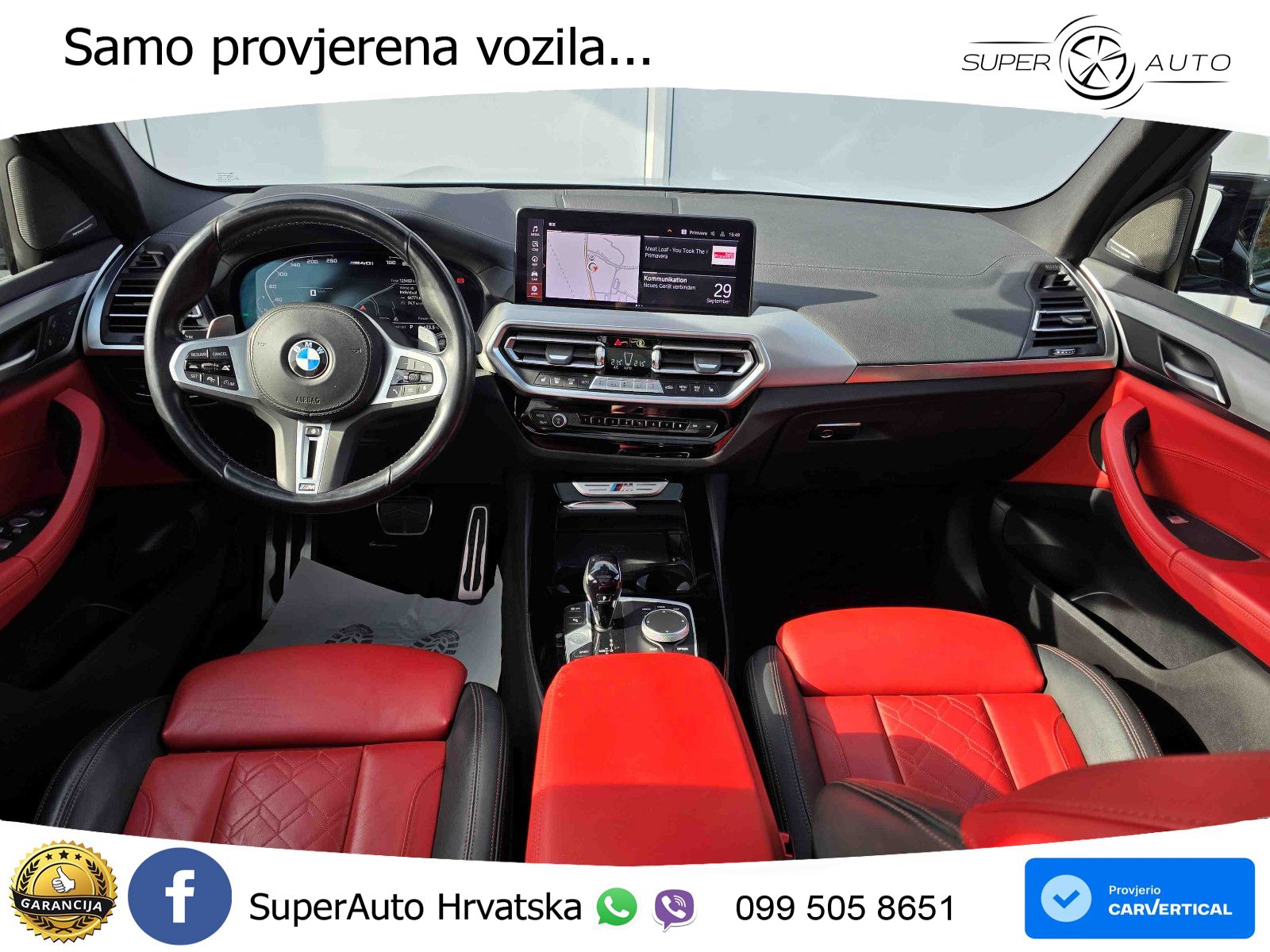BMW X3 M40i xDrive Steptronic LED+GR SJED+ACC