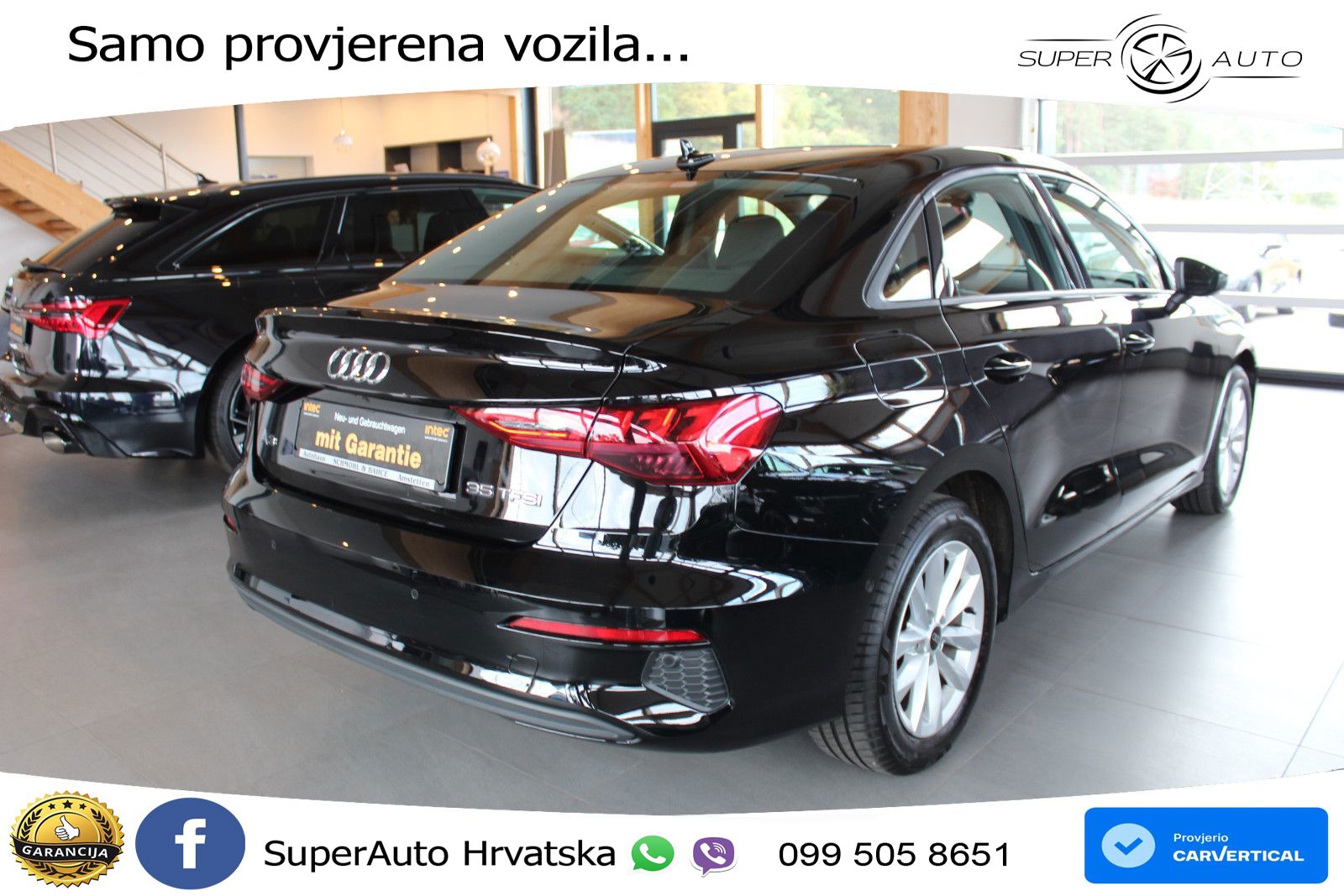 Audi A3 Limuzina 35 TFSI (150 KS) S tronic LED+GR SJED+ACC