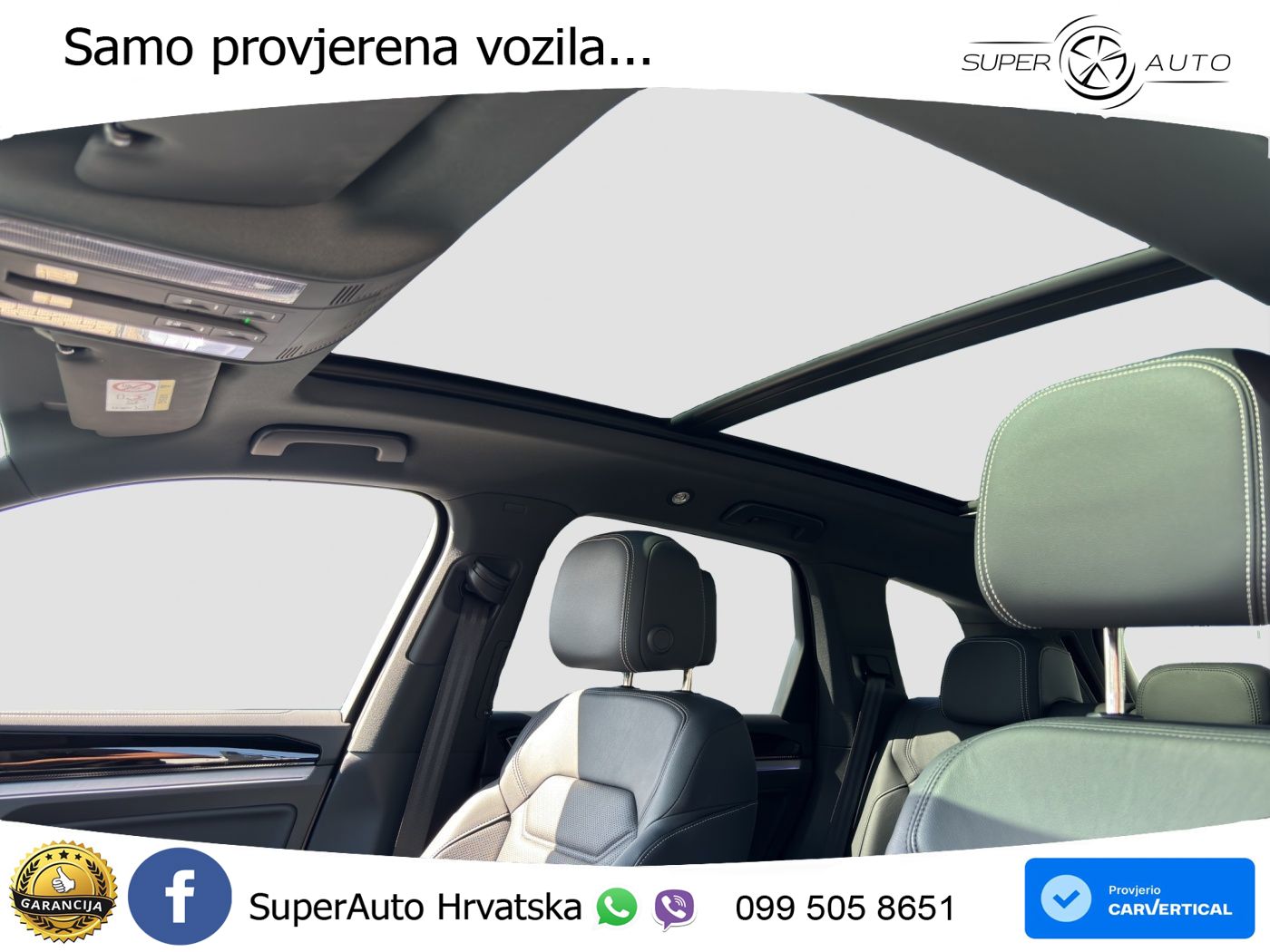 Volkswagen Touareg 3.0 V6 TFSI (381 KS) 4MOTION Tiptronic ZRAČNI+ACC+GR SJED+KAM+PANO