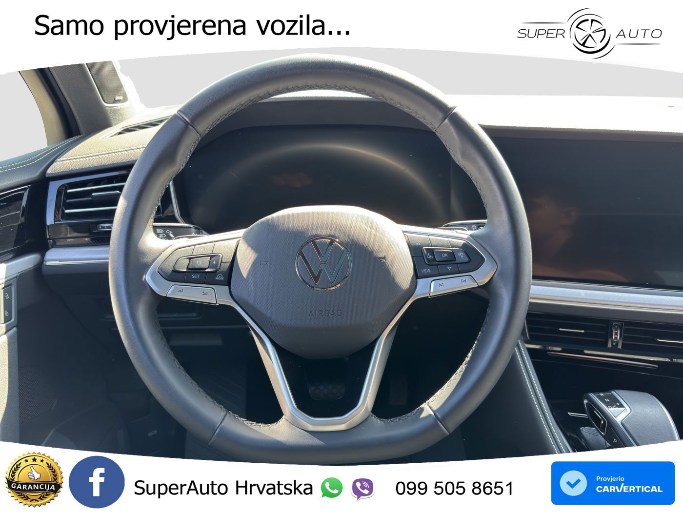 Volkswagen Touareg 3.0 V6 TFSI (381 KS) 4MOTION Tiptronic ZRAČNI+ACC+GR SJED+KAM+PANO