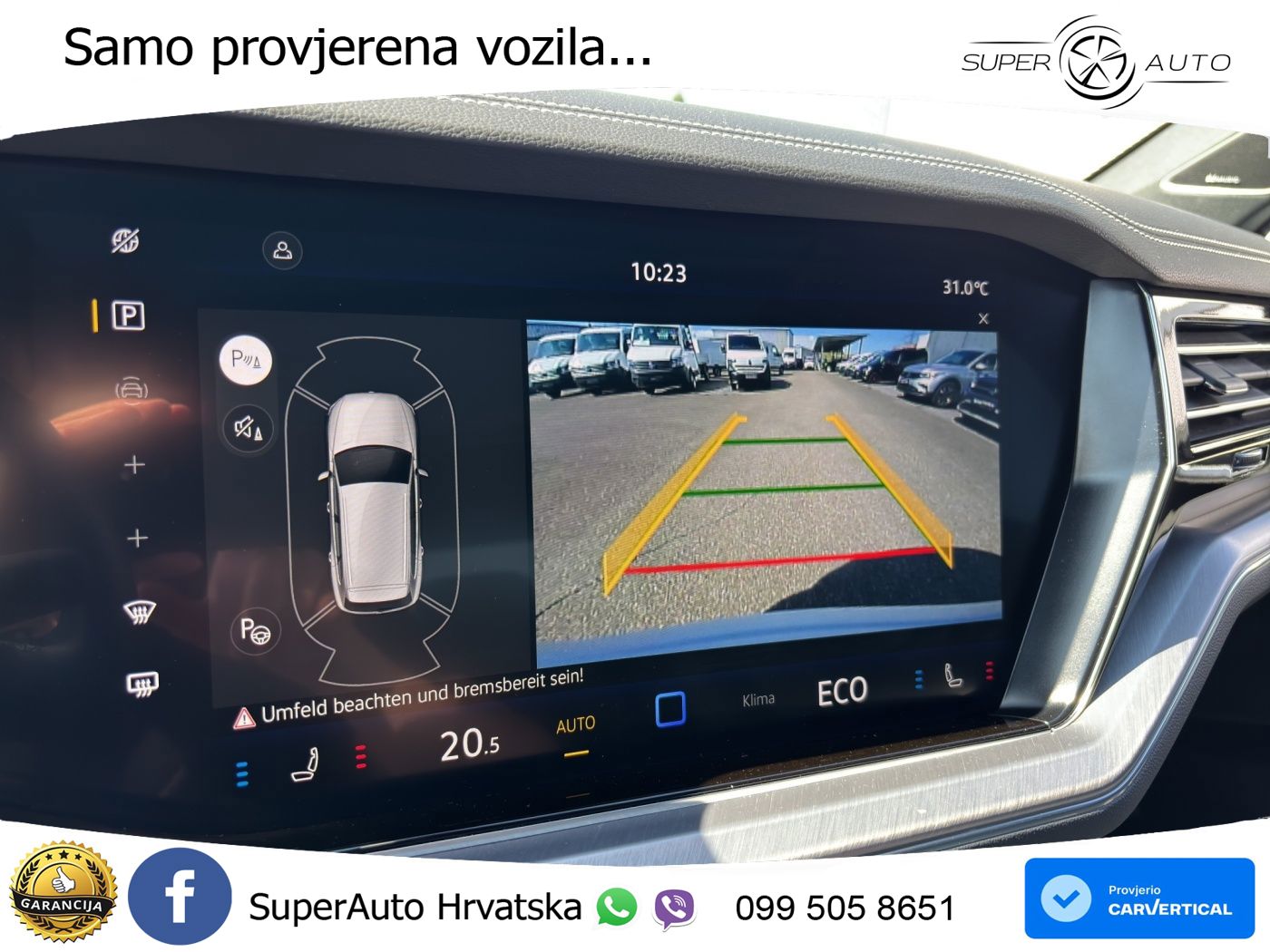 Volkswagen Touareg 3.0 V6 TFSI (381 KS) 4MOTION Tiptronic ZRAČNI+ACC+GR SJED+KAM+PANO