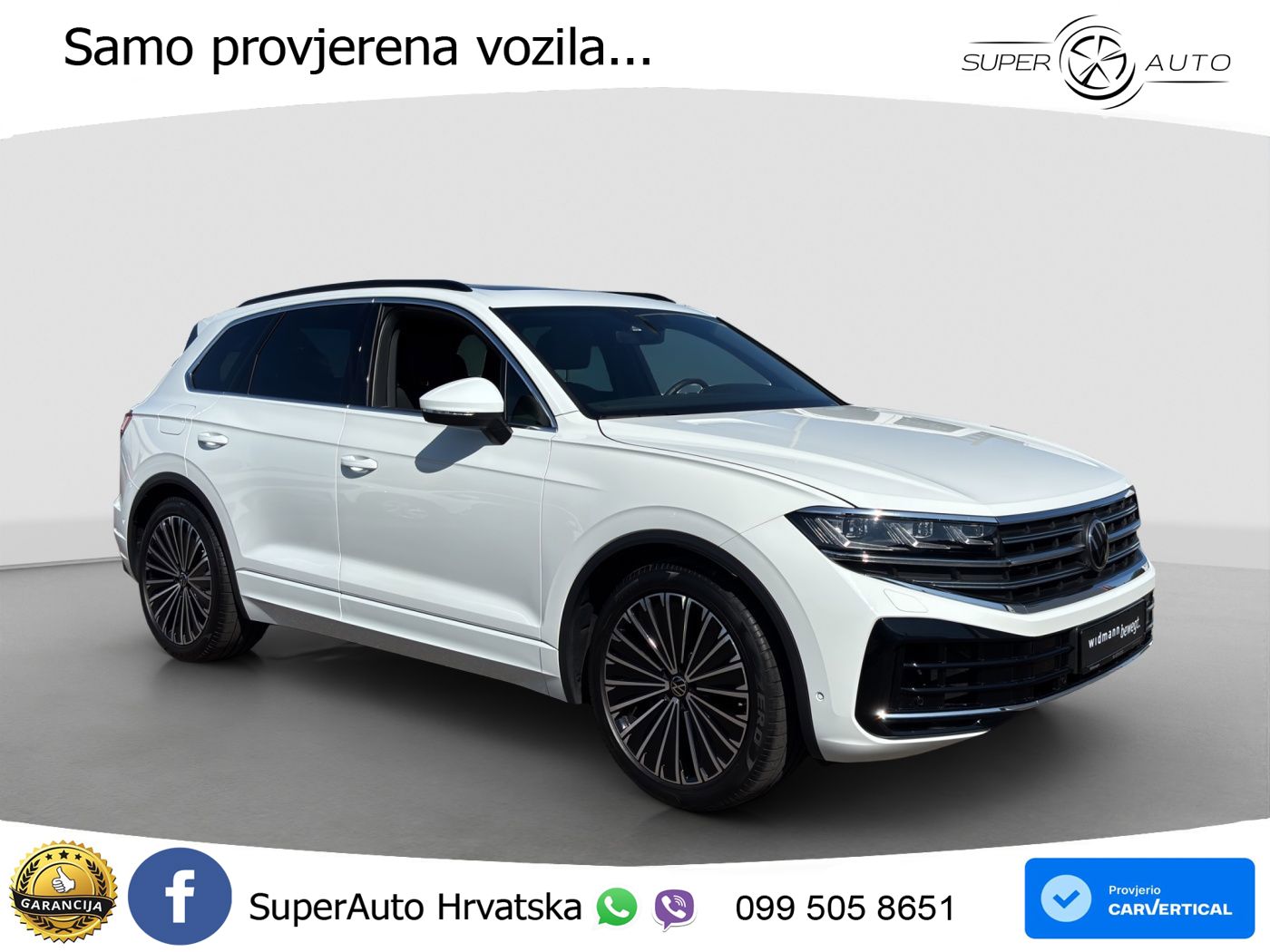 Volkswagen Touareg 3.0 V6 TFSI (381 KS) 4MOTION Tiptronic ZRAČNI+ACC+GR SJED+KAM+PANO