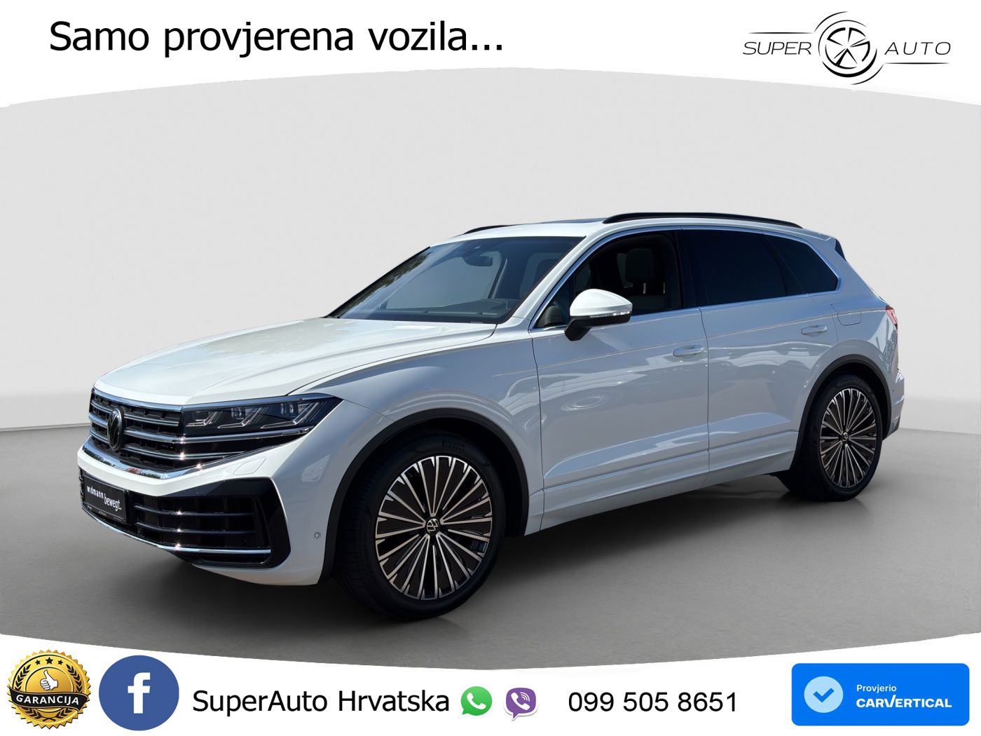 Volkswagen Touareg 3.0 V6 TFSI (381 KS) 4MOTION Tiptronic ZRAČNI+ACC+GR SJED+KAM+PANO